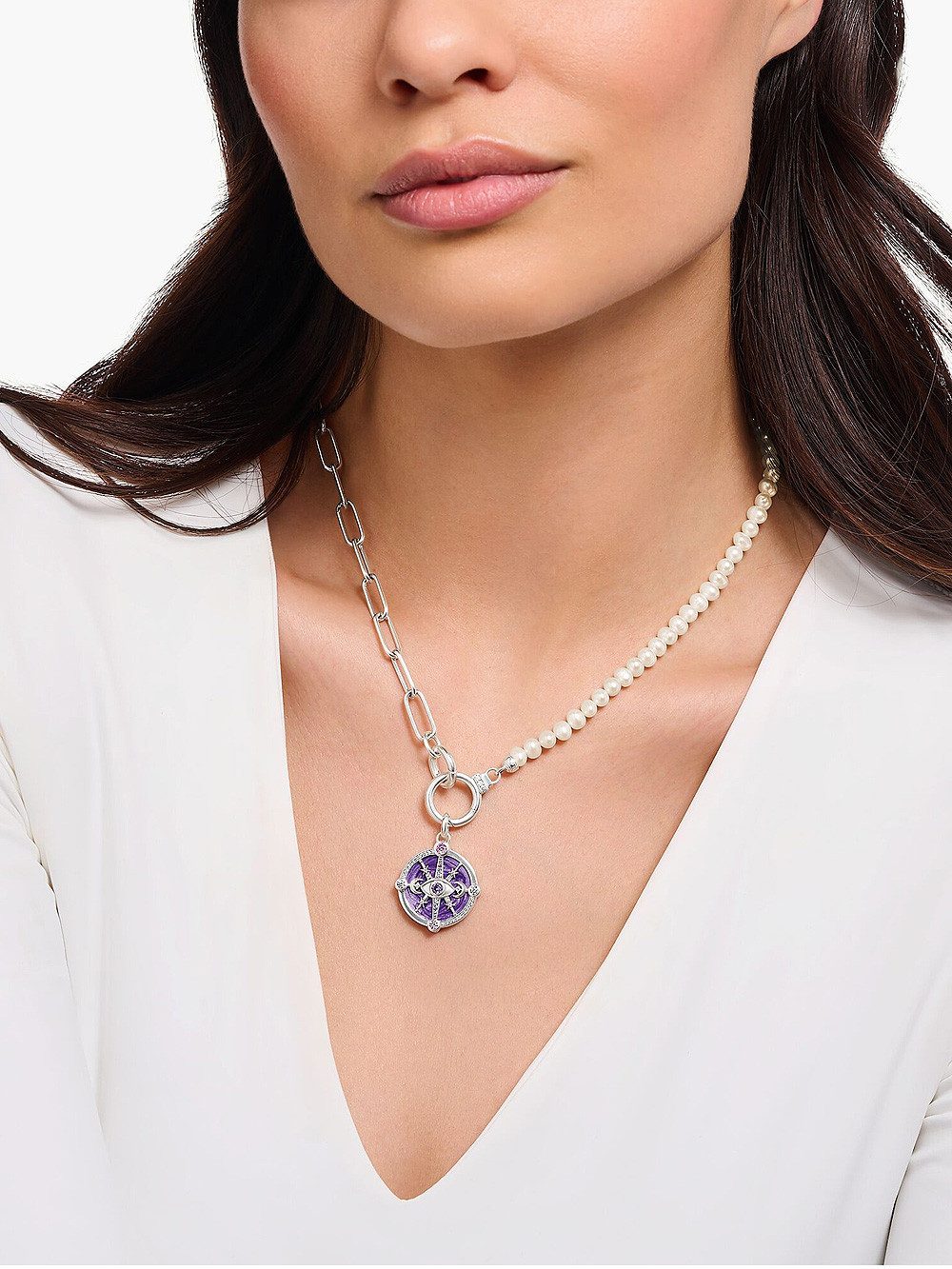 THOMAS SABO Kette mit Anhänger Thomas S...