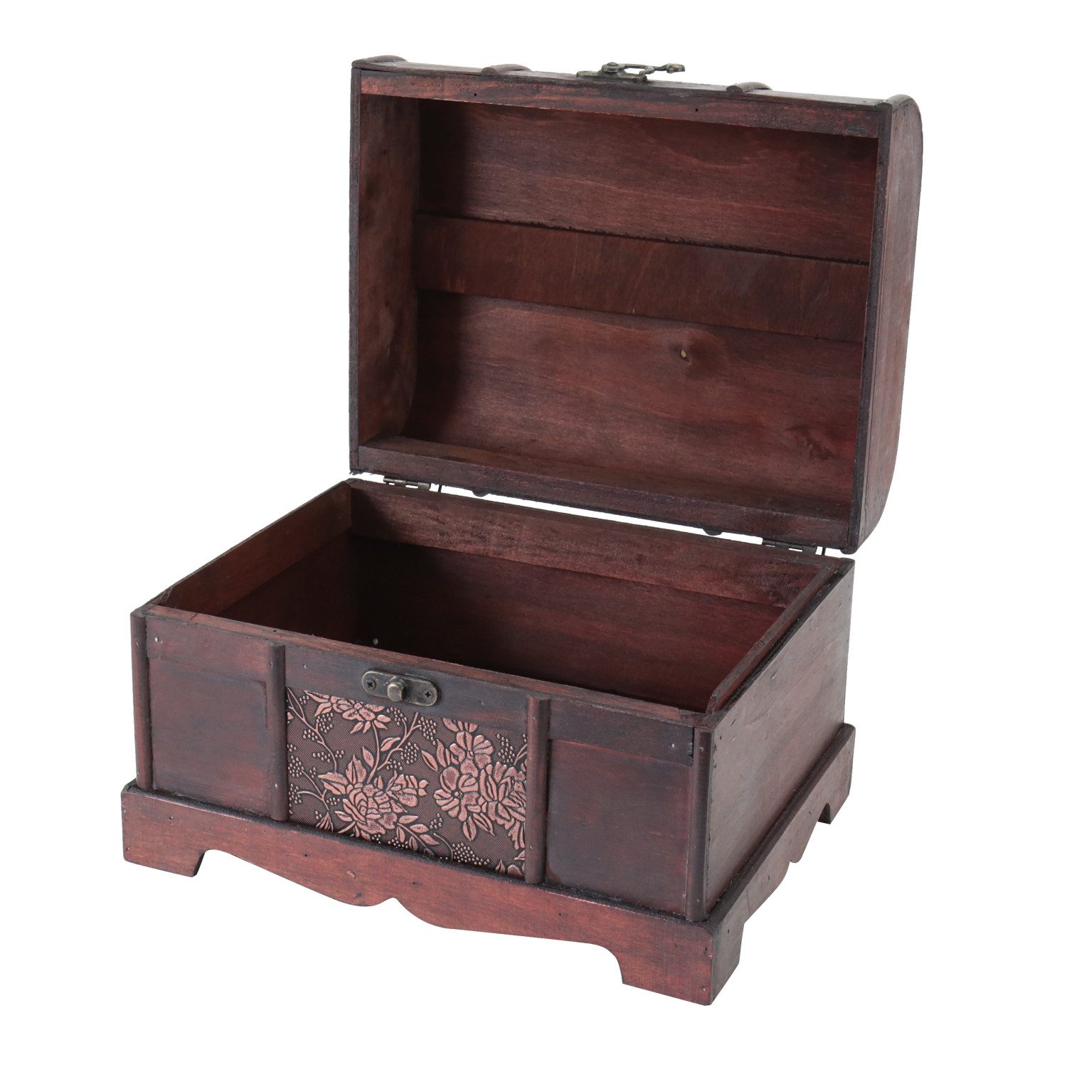 HMF Schatzkiste Handgefertigte Schatztruhe aus Holz (1 St), dekorative Aufb günstig online kaufen