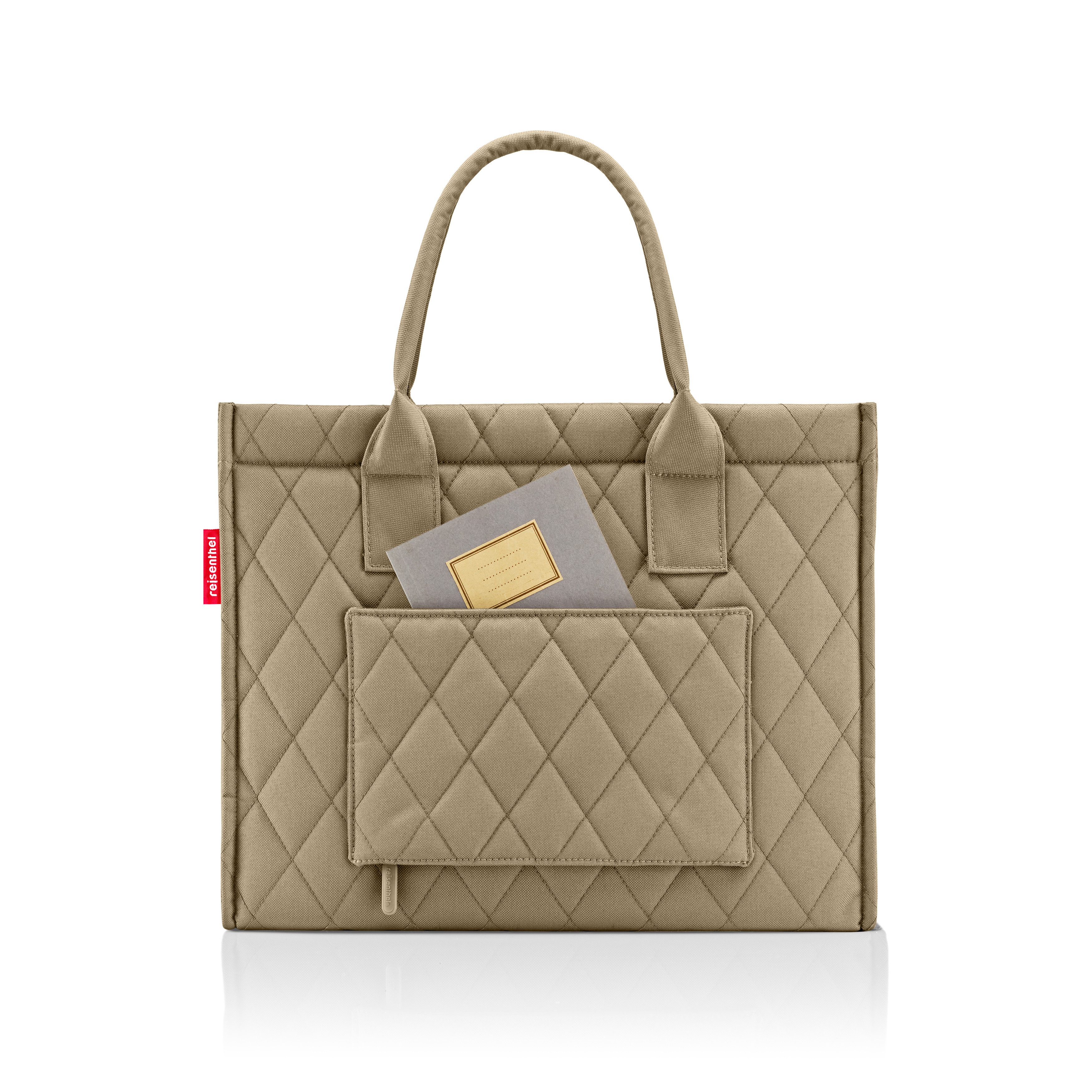REISENTHEL® Einkaufsshopper daily shopper business, 14 l, Notebooksteckfach (17), Trolley-Aufsteckfunktion, Boden hochklappbar