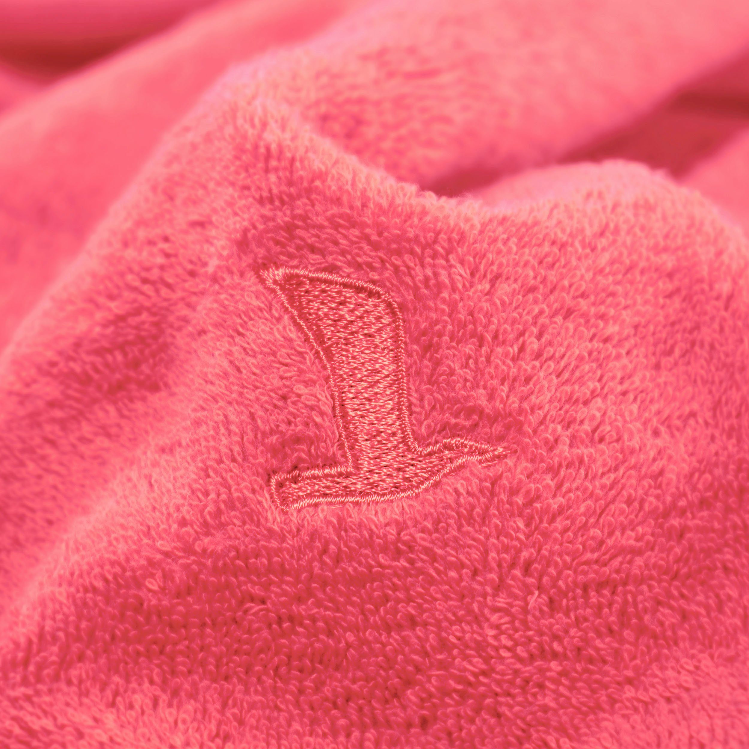 Möve Handtücher Superwuschel, Walkfrottee (1-St), Handtuch mit Bordüre, 100% Premium Cotton Baumwolle, einfarbig, weich
