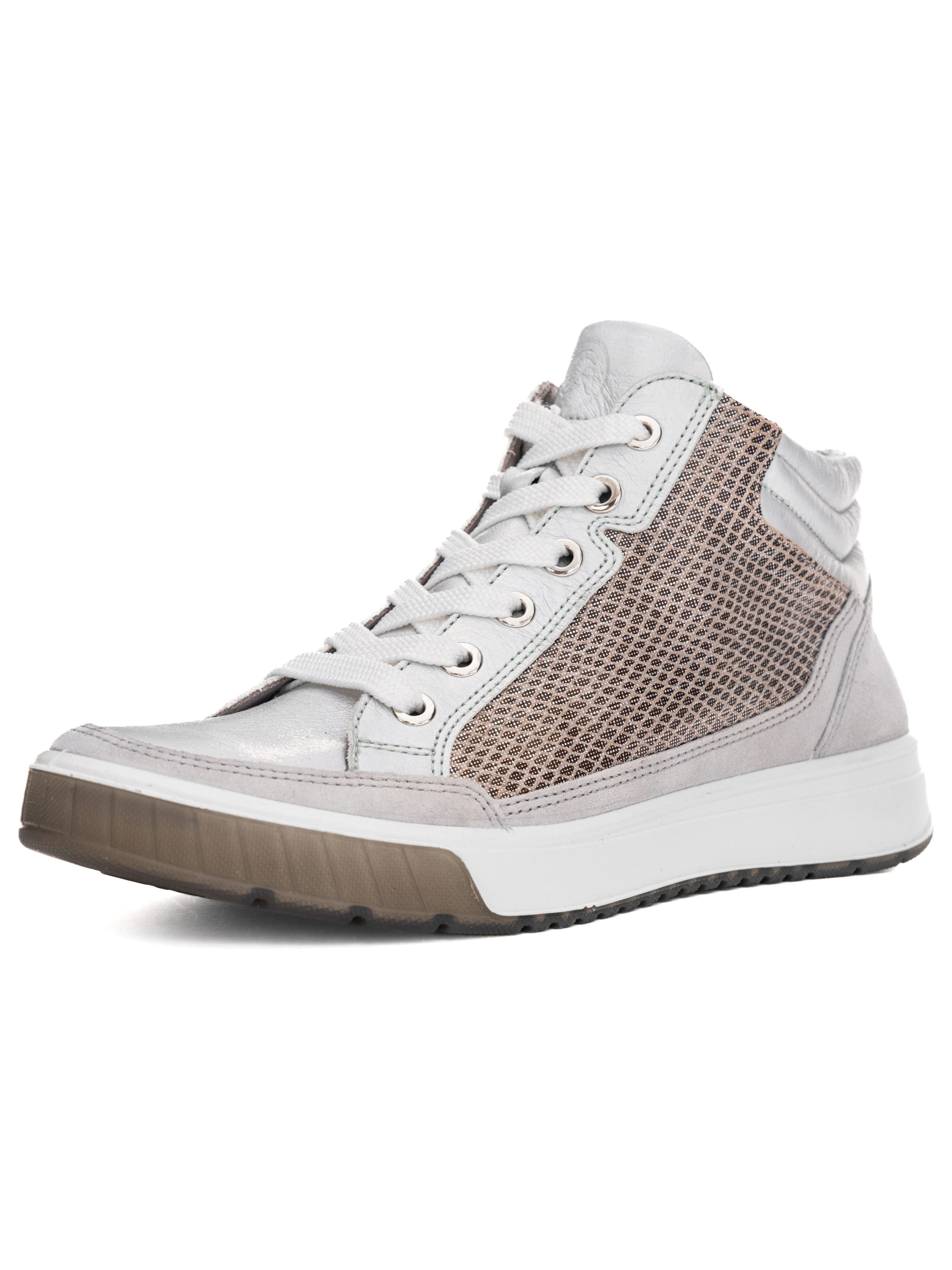 ARA Damen Sneaker 'Rom' – Weiß, Aus Textil, Bequem & Fair Produziert