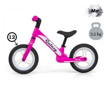 LeNoSa Laufrad Balance Bike • Magnesium • Jungen und Mädchen - 12 Zoll • Lauflernrad für Kinder • Alter 3+