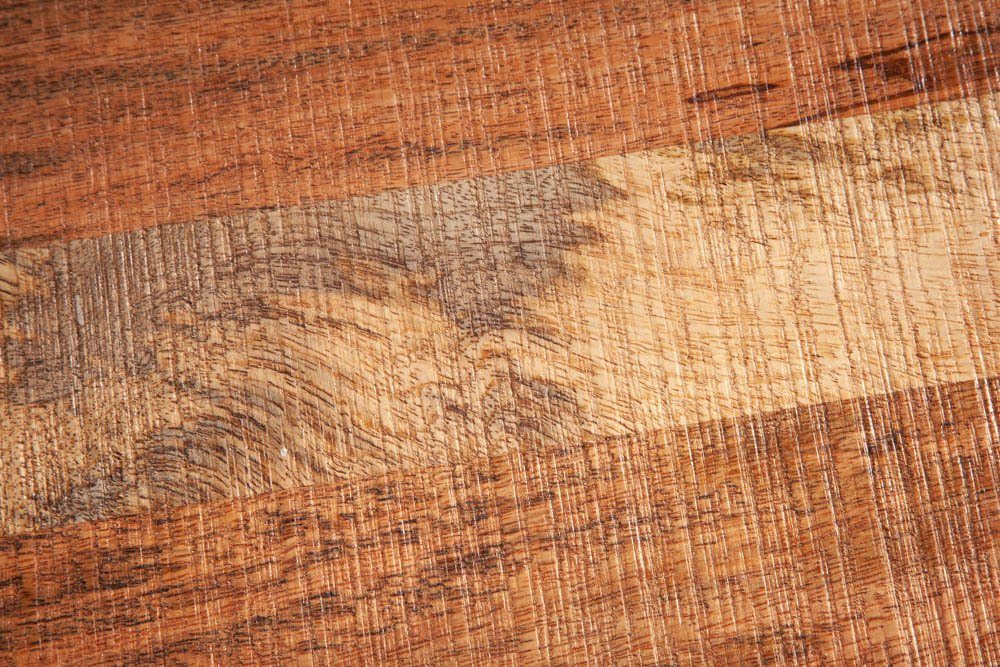 43cm · Massivholz MAKASSAR natur, riess-ambiente Handarbeit Regal Mangoholz · Beistelltisch ·