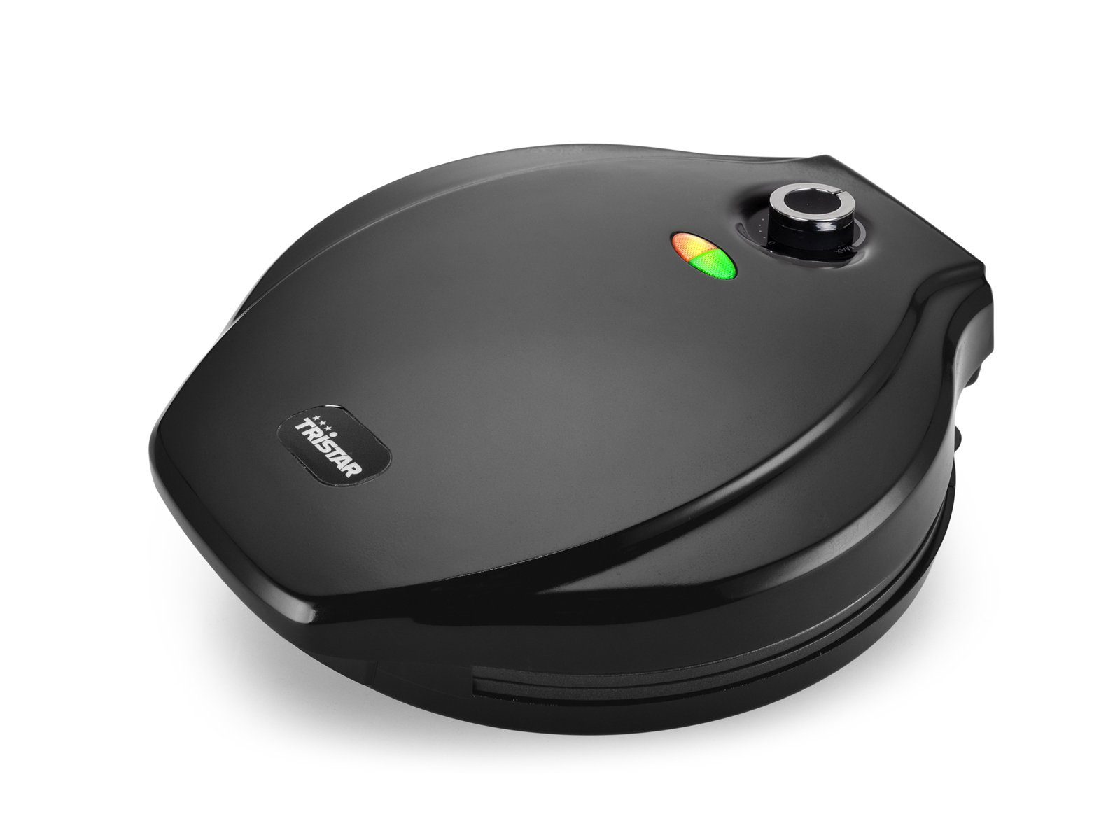 Tristar Elektrische Pizzapfanne, 1450 W, Pizzamaker, Pizzabäcker Tisch Pizzaofen, Ø30cm Flammkuchenofen