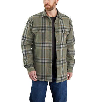 Carhartt Hemdjacke Carhartt FLANNEL SHERPA LINED SHIRT JAC 105430 (1-St)