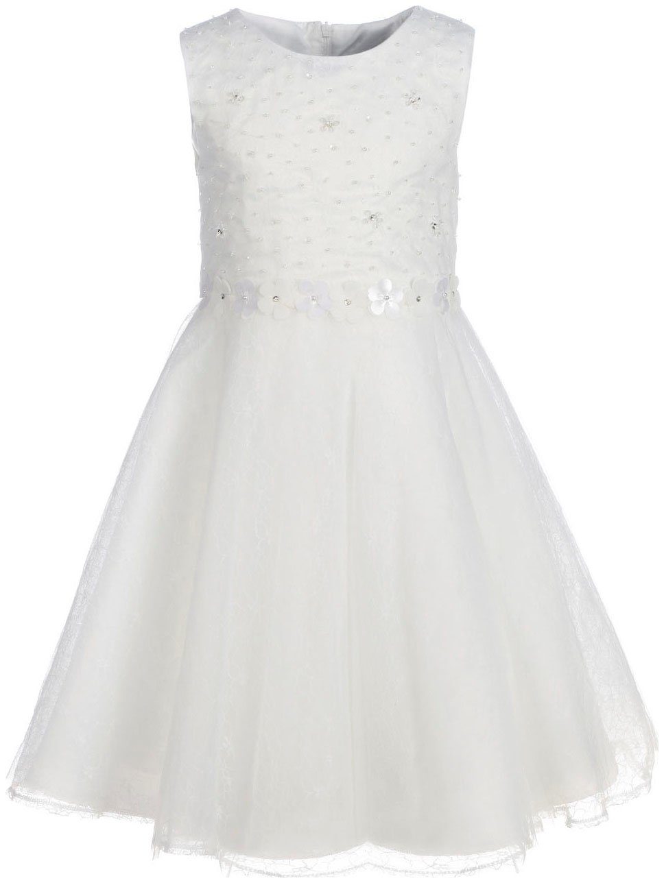 happy girls Tüllkleid tulle dress with flowers