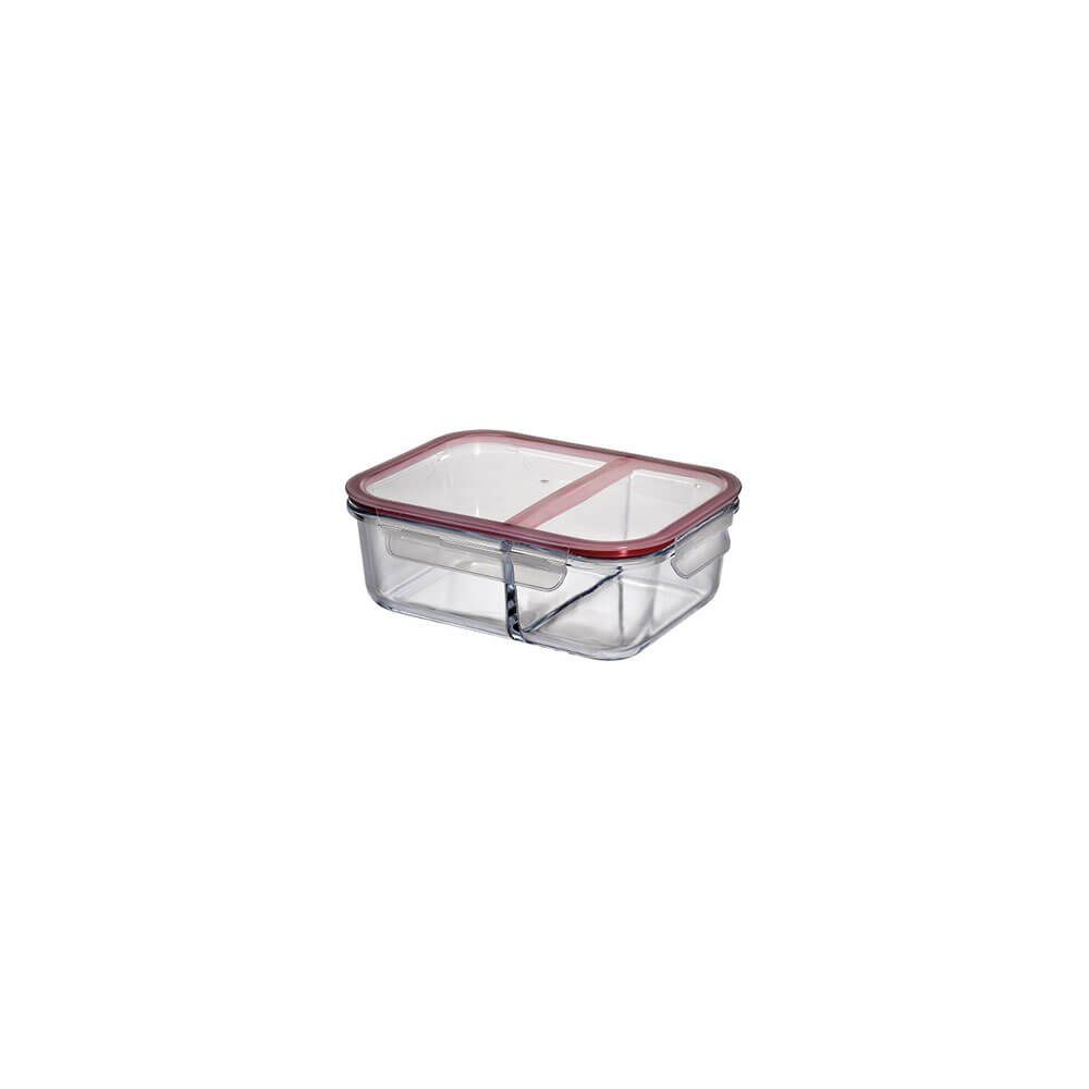 Küchenprofi Vorratsdose Küchenprofi Lunchbox Glas medium, Glas, Kunststoff