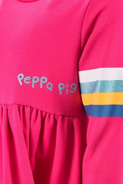 Peppa Pig Midikleid Peppa Wutz Langarm Kleid