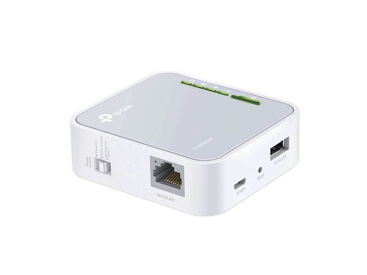tp-link TP-Link TL-WR902AC Mobiler Router, kompatibel mit 3G/4G Datenstick