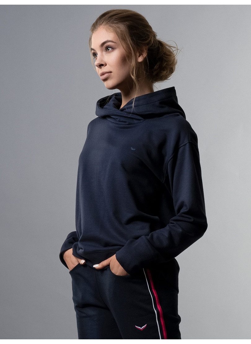 Trigema Sweatshirt TRIGEMA Hoodie in leichter Sweat-Qualität