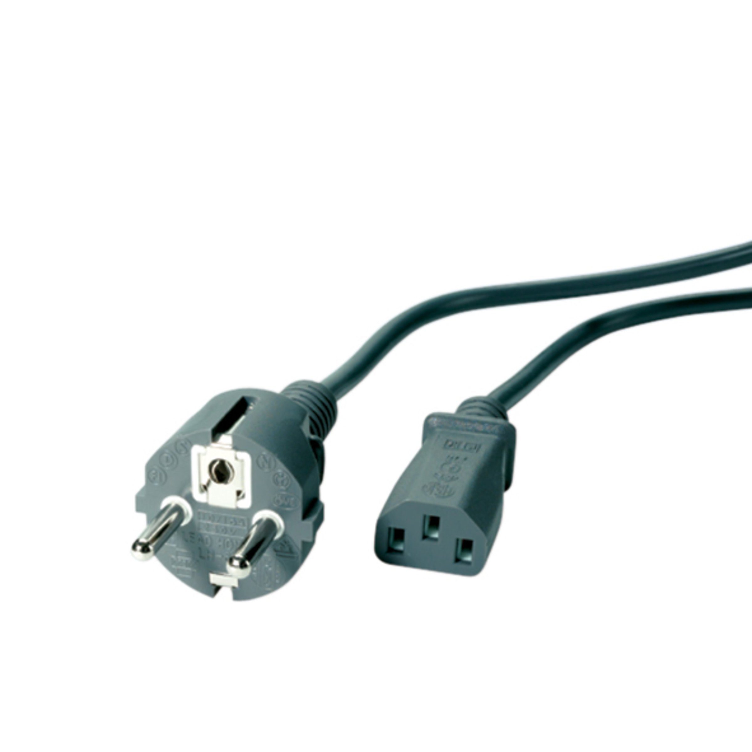 Vivanco Steckdosenleiste 1-fach (Kabellänge 1.8 m), IEC 3 po. Stromkabel