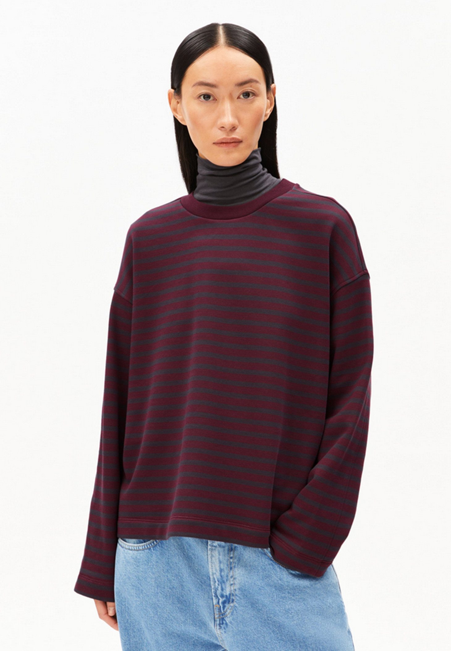 Armedangels Sweatshirt FRANKAA MAARLEN STRIPE günstig online kaufen