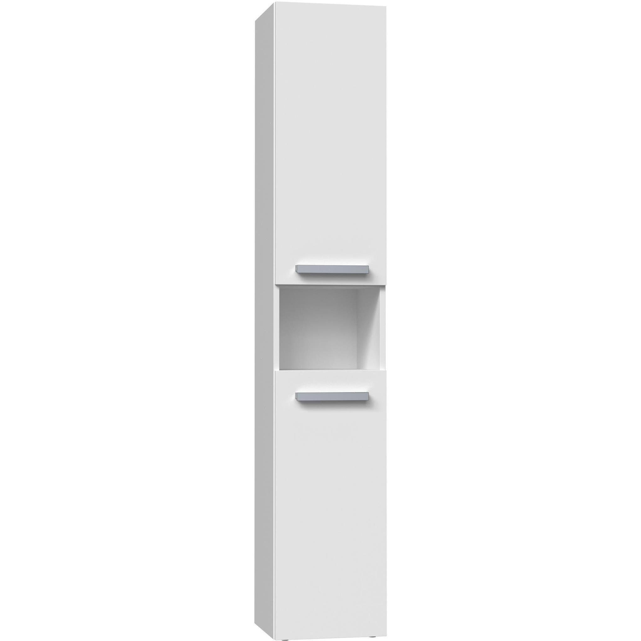Beautysofa Hochschrank Nelson III (Badezimmerschrank mit 2 Türen, Blende im günstig online kaufen
