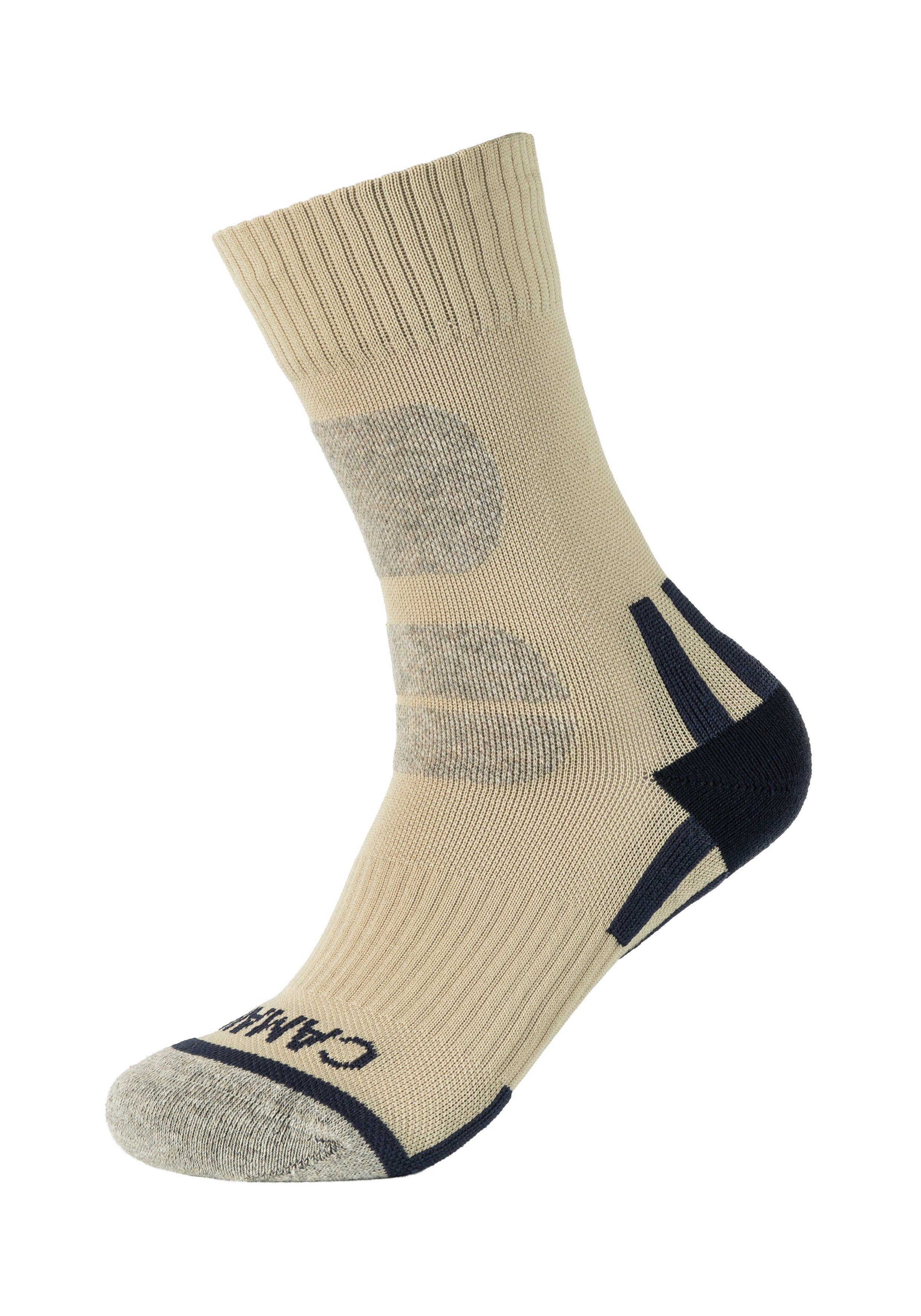 Camano Wandersocken Function (4-Paar) mit Fußgewölbe-Stütze günstig online kaufen