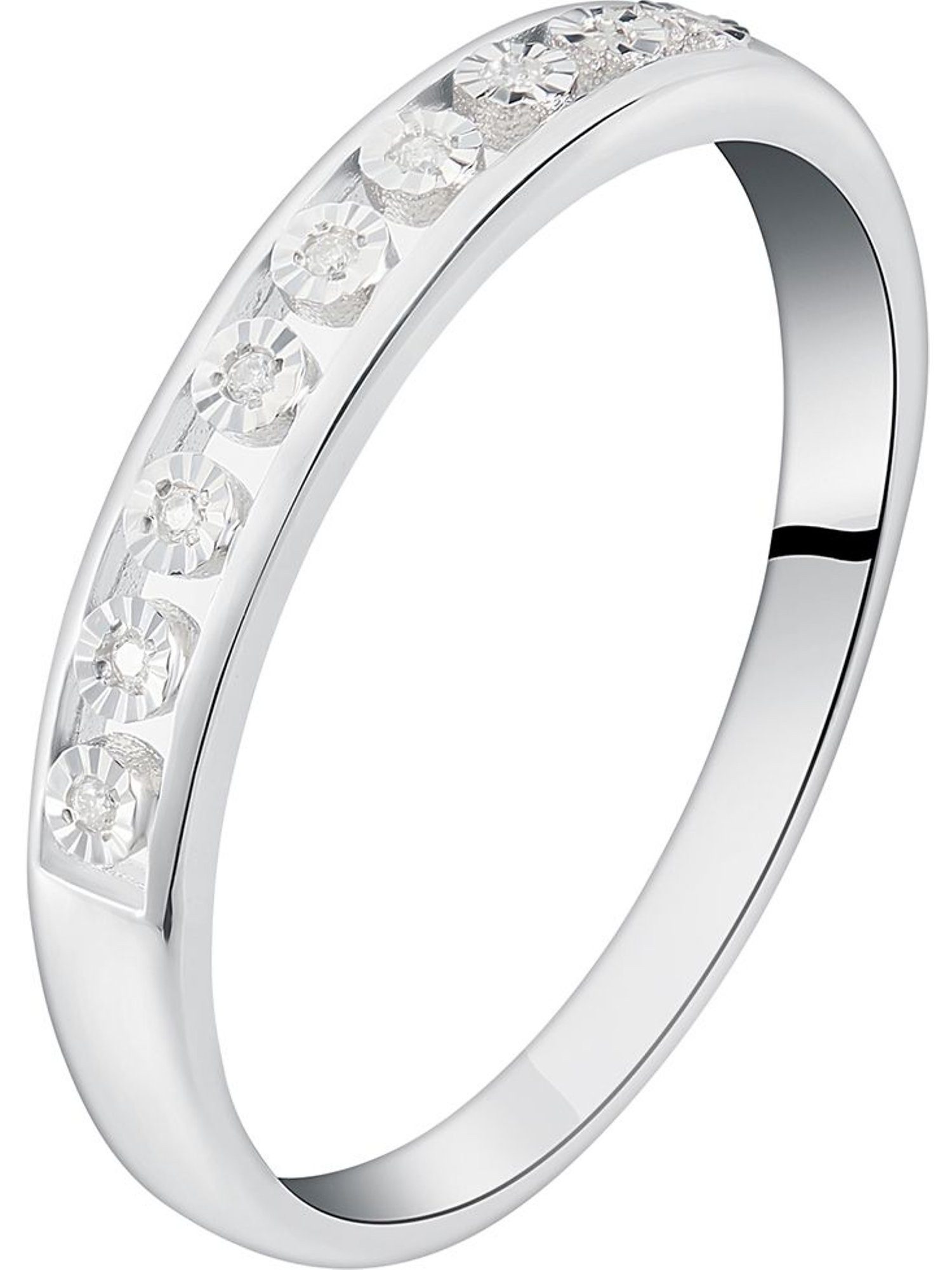 Diamantring CHRIST Damen-Damenring 585er Gelbgold Diamant