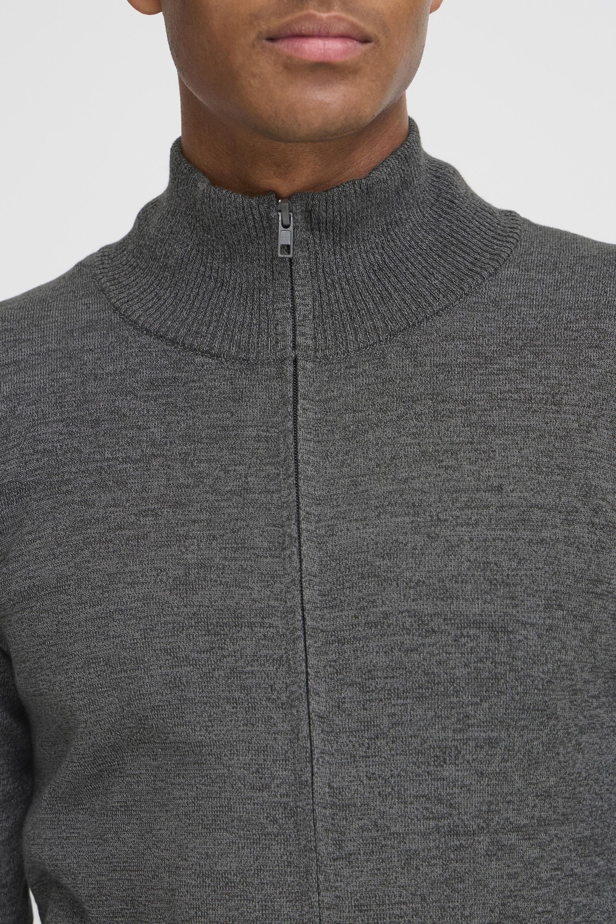 Blend Strickjacke BHCassberg Stilvolle Strickjacke mit Reißverschluss
