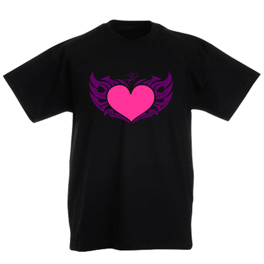 T-Shirt Herz mit Flügeln