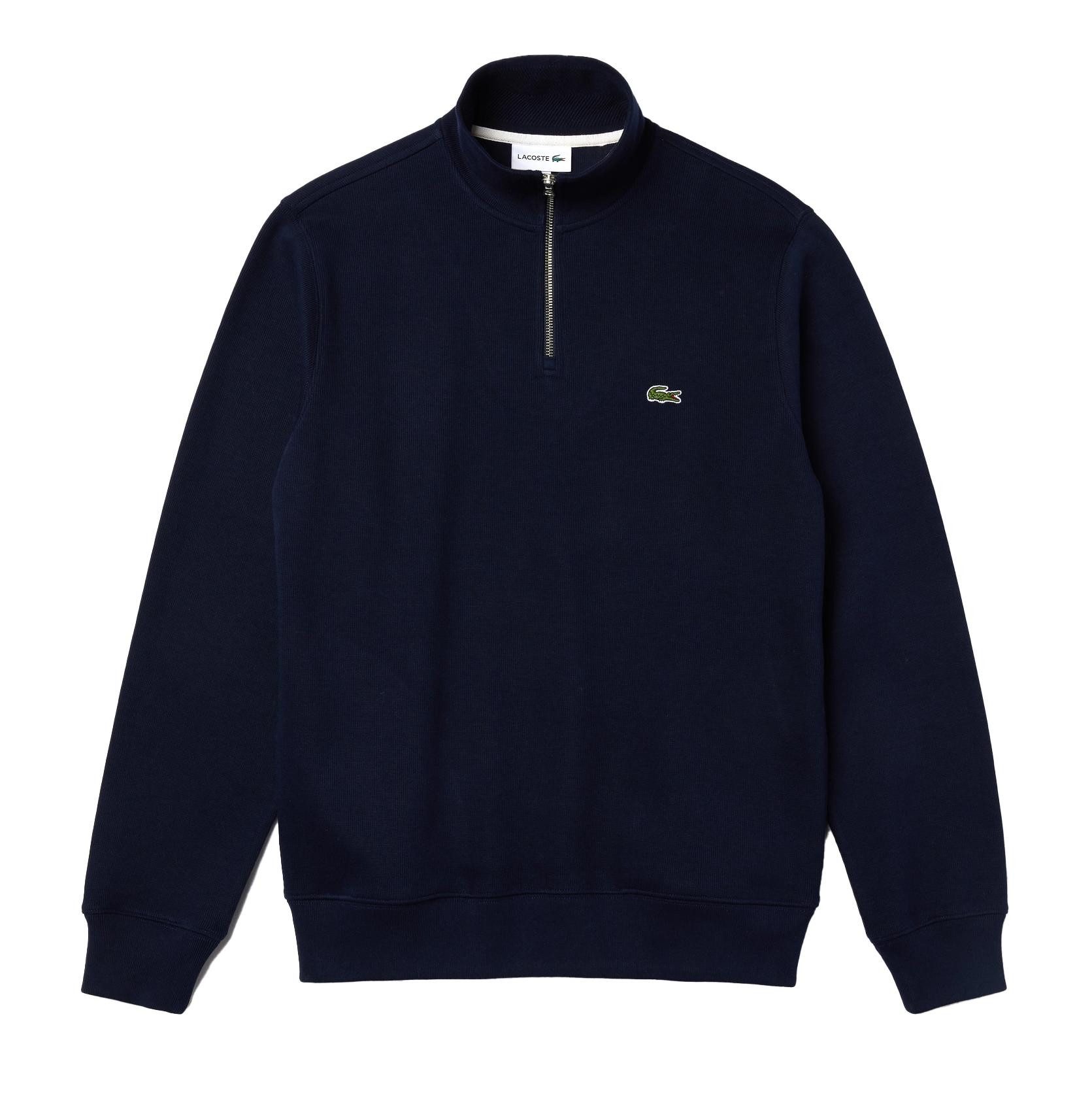 Lacoste Sweatshirt Lacoste Small Logo 1/4-Zip Sweater günstig online kaufen