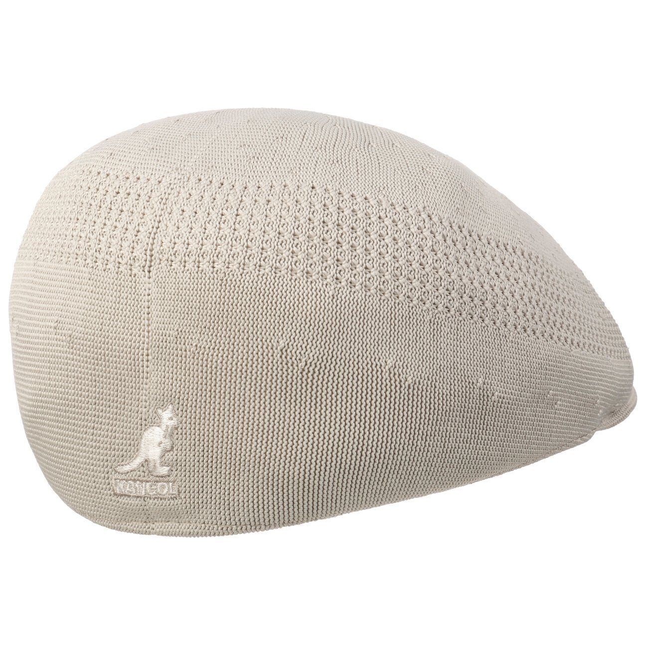 Kangol Flat Cap (1-St) Schirm grau mit Schirmmütze