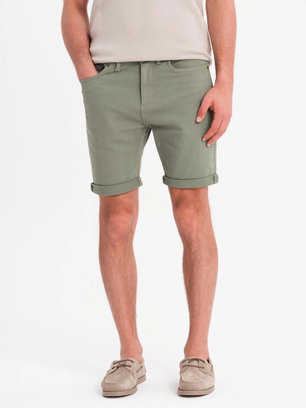 OMBRE Chinoshorts Klassische Denim-Shorts für Herren günstig online kaufen
