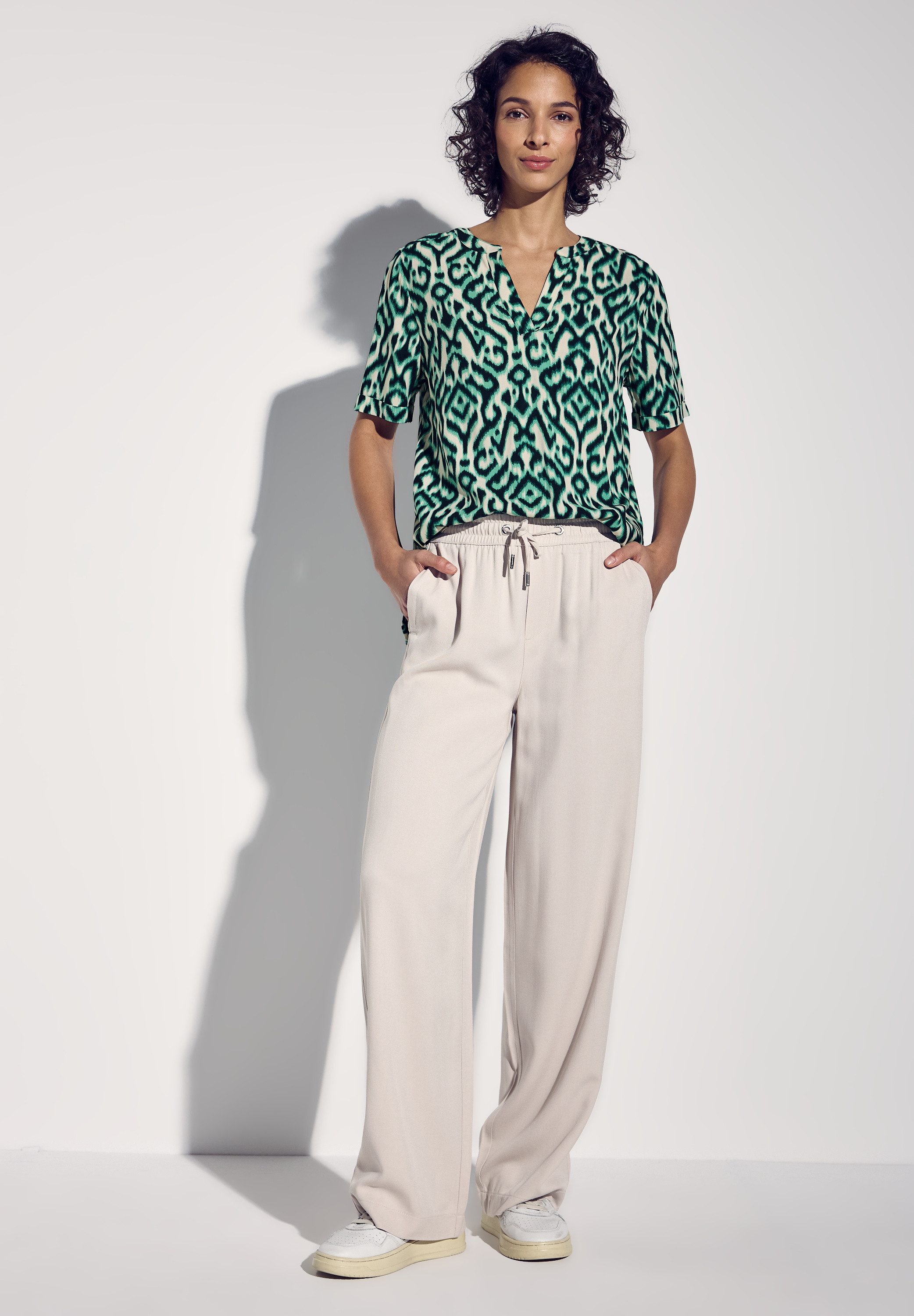 CECIL Shirtbluse aus softer Viskose