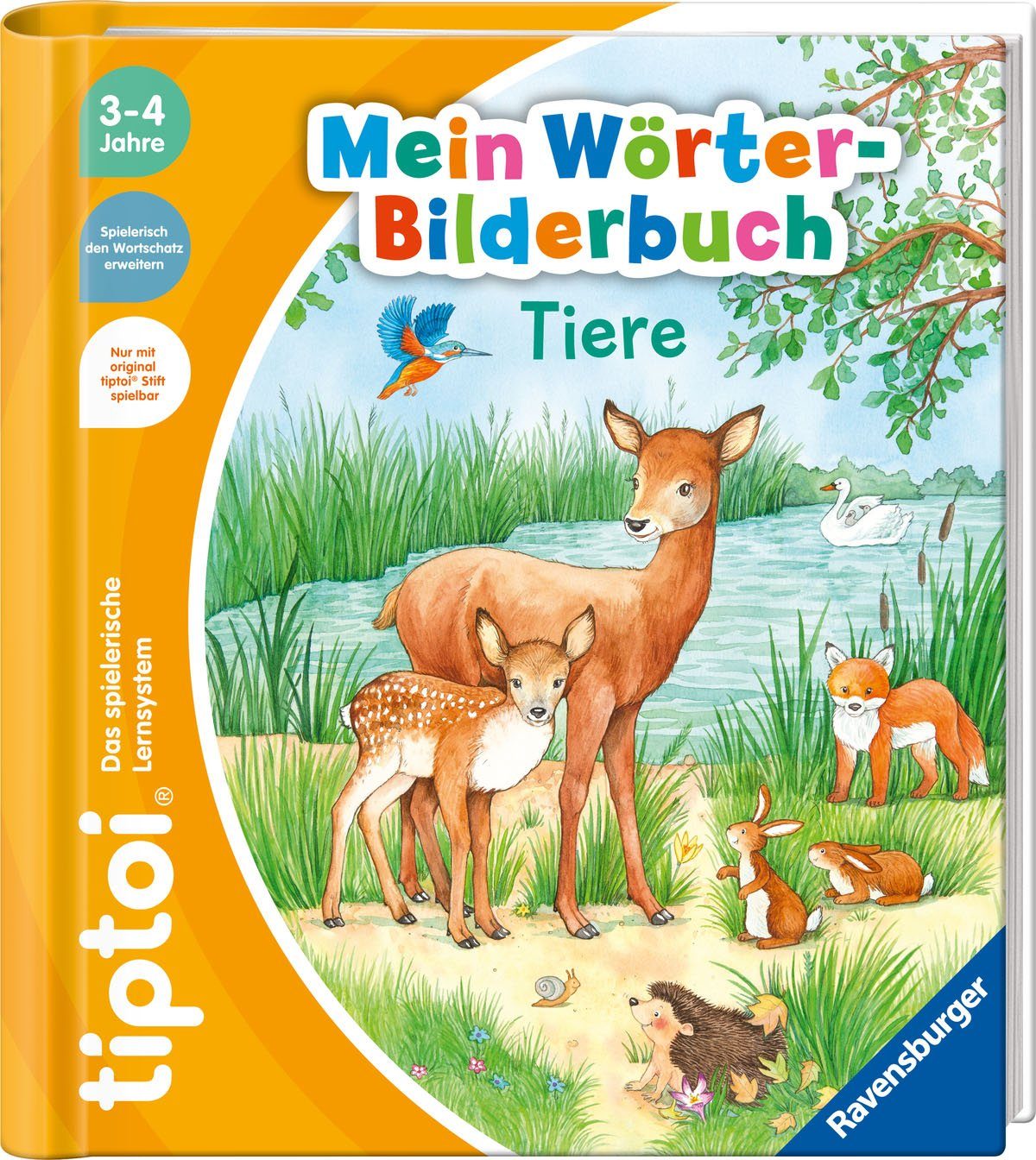 Ravensburger Buch tiptoi® Mein Wörter-Bilderbuch Tiere, Made in Europe