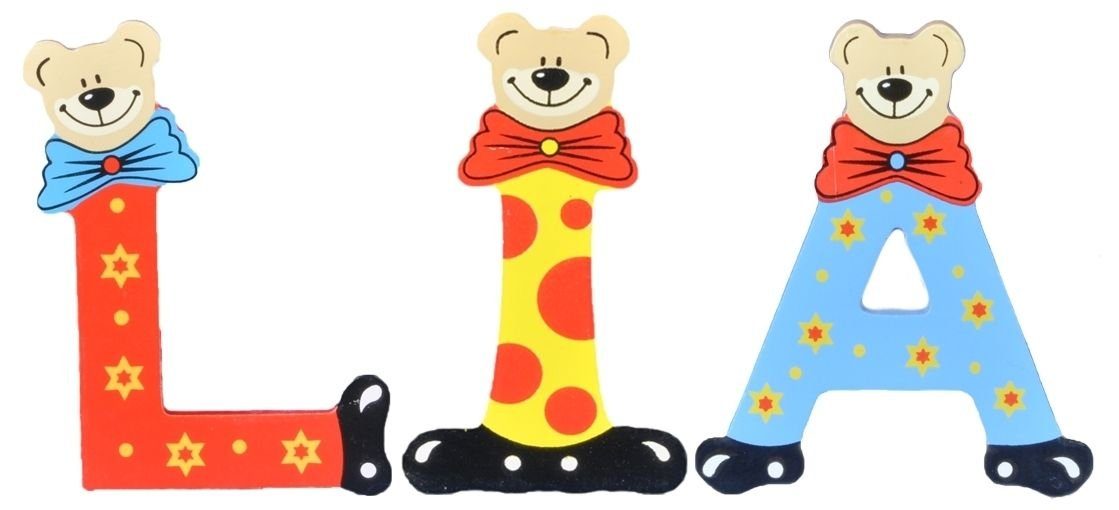 Playshoes Deko-Buchstaben (Set, 3 St), Kinder günstig online kaufen