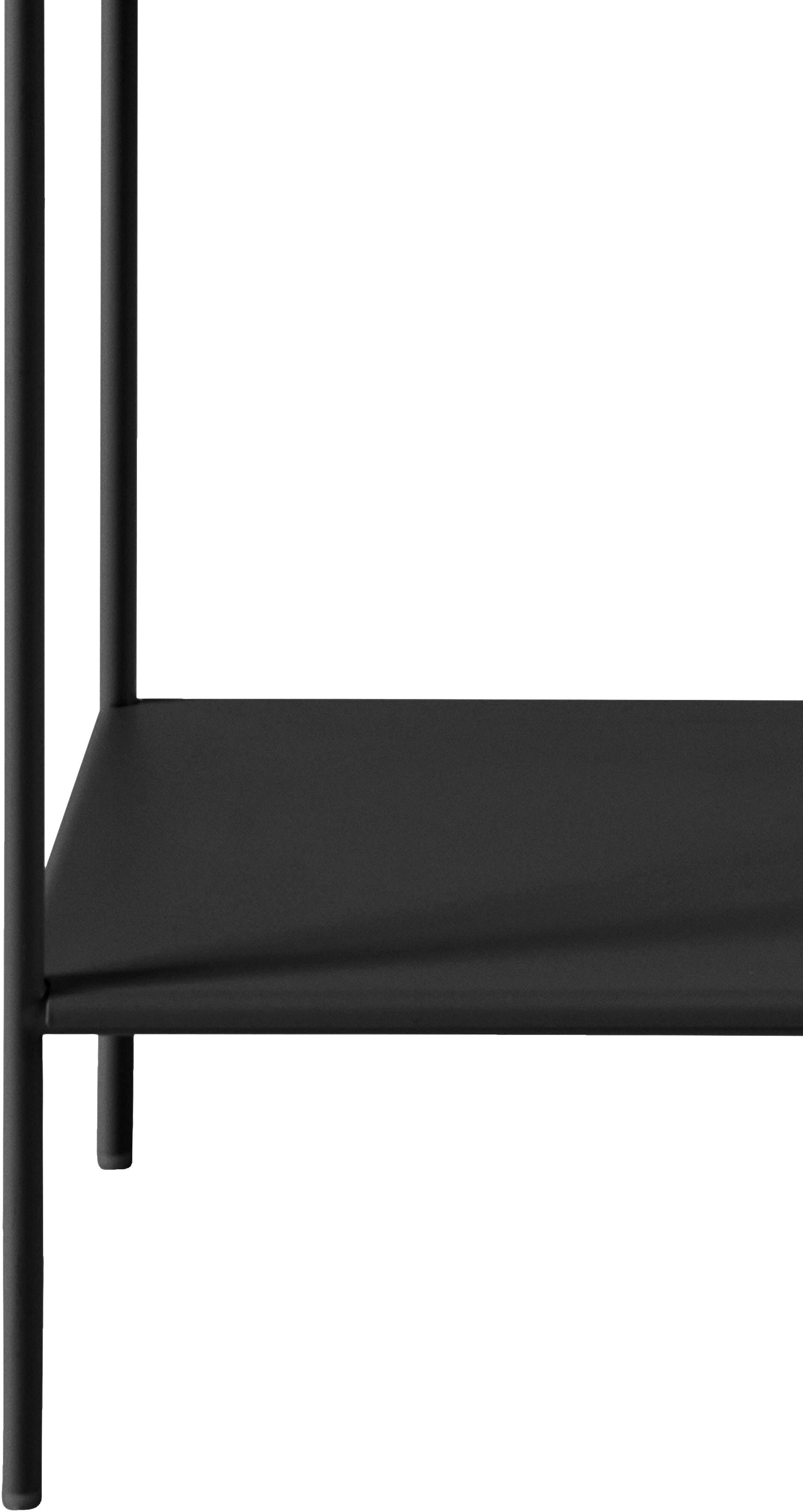 LeGer Home by Lena Gercke Mehrzweckregal Alimo, minimalistisches Design, Metallgestell, 4 Ablageflächen, Breite 61 cm – Bild 4 von 4