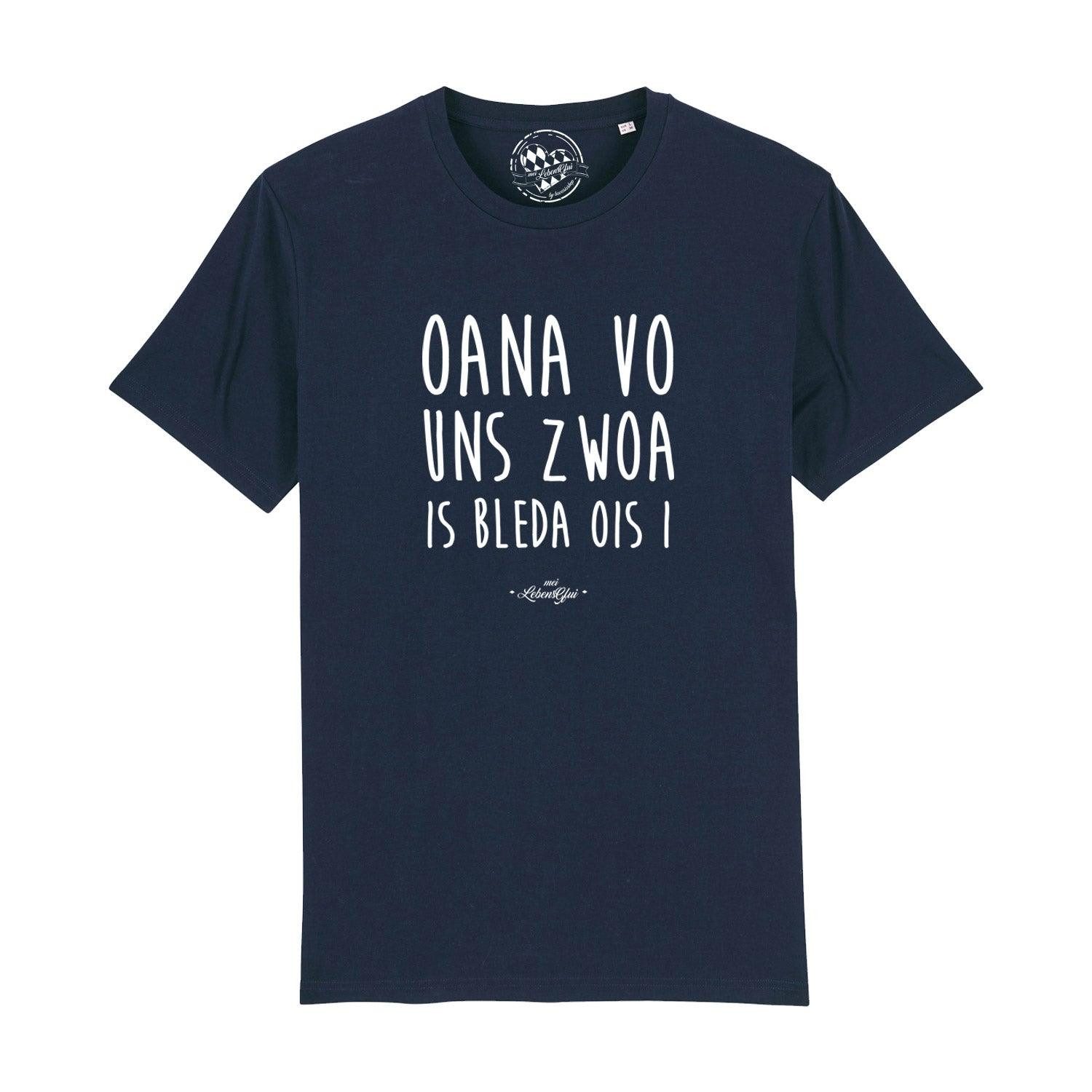 T-Shirt Herren T-Shirt "Oana vo uns zwoa..."