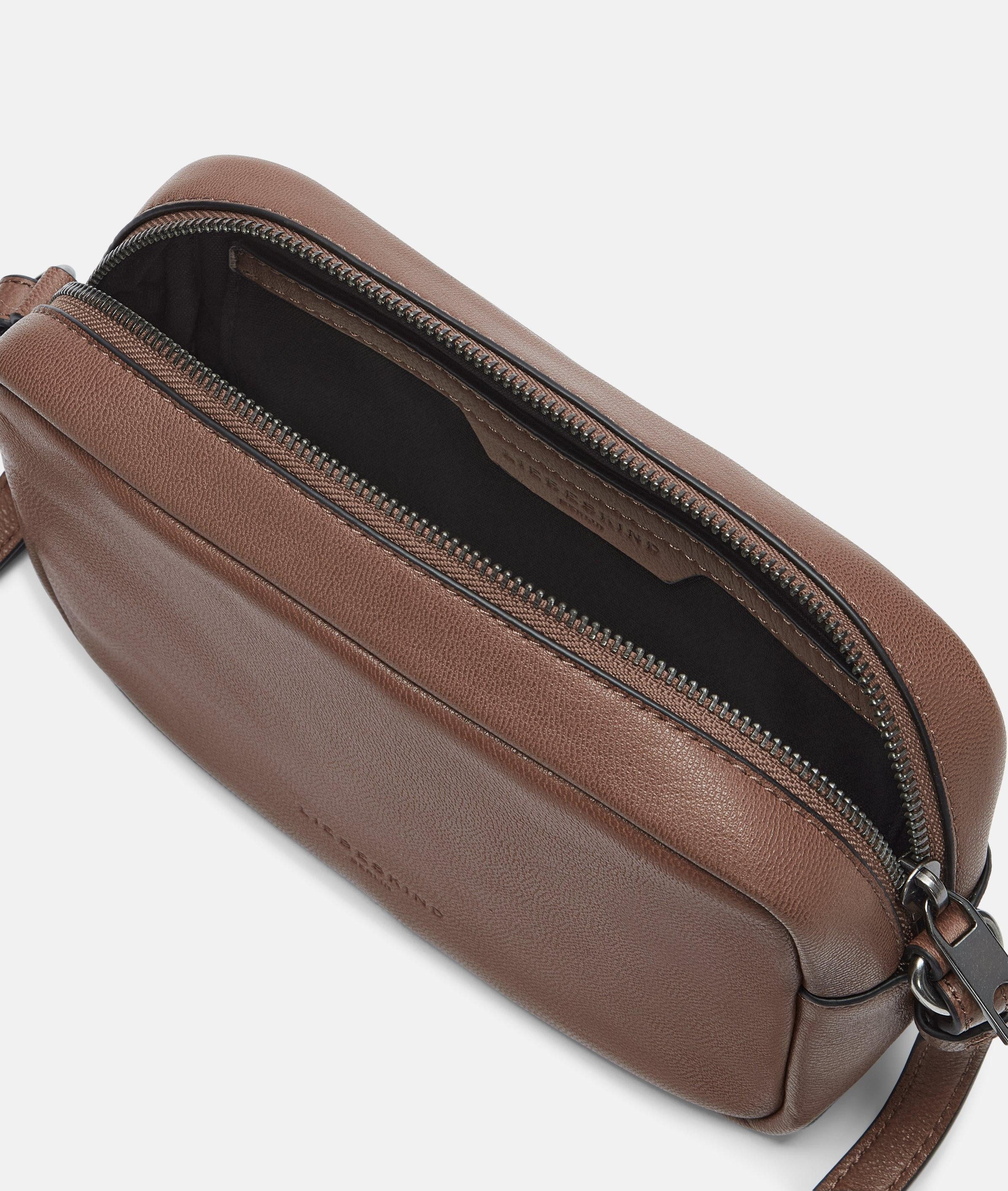 Liebeskind Berlin Umhängetasche Ella Camera-Bag S, Kleine Camera Bag aus weichem Leder