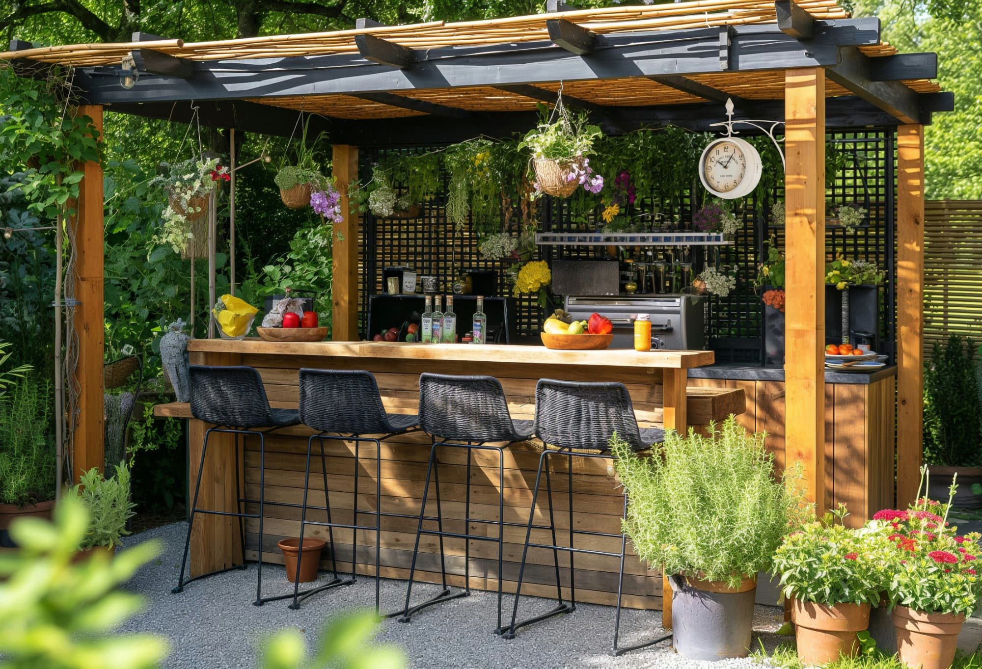 Stagecaptain Wanduhr BHU-4543 Bahnhofsuhr groß mit Wandhalterung - im Vinta günstig online kaufen