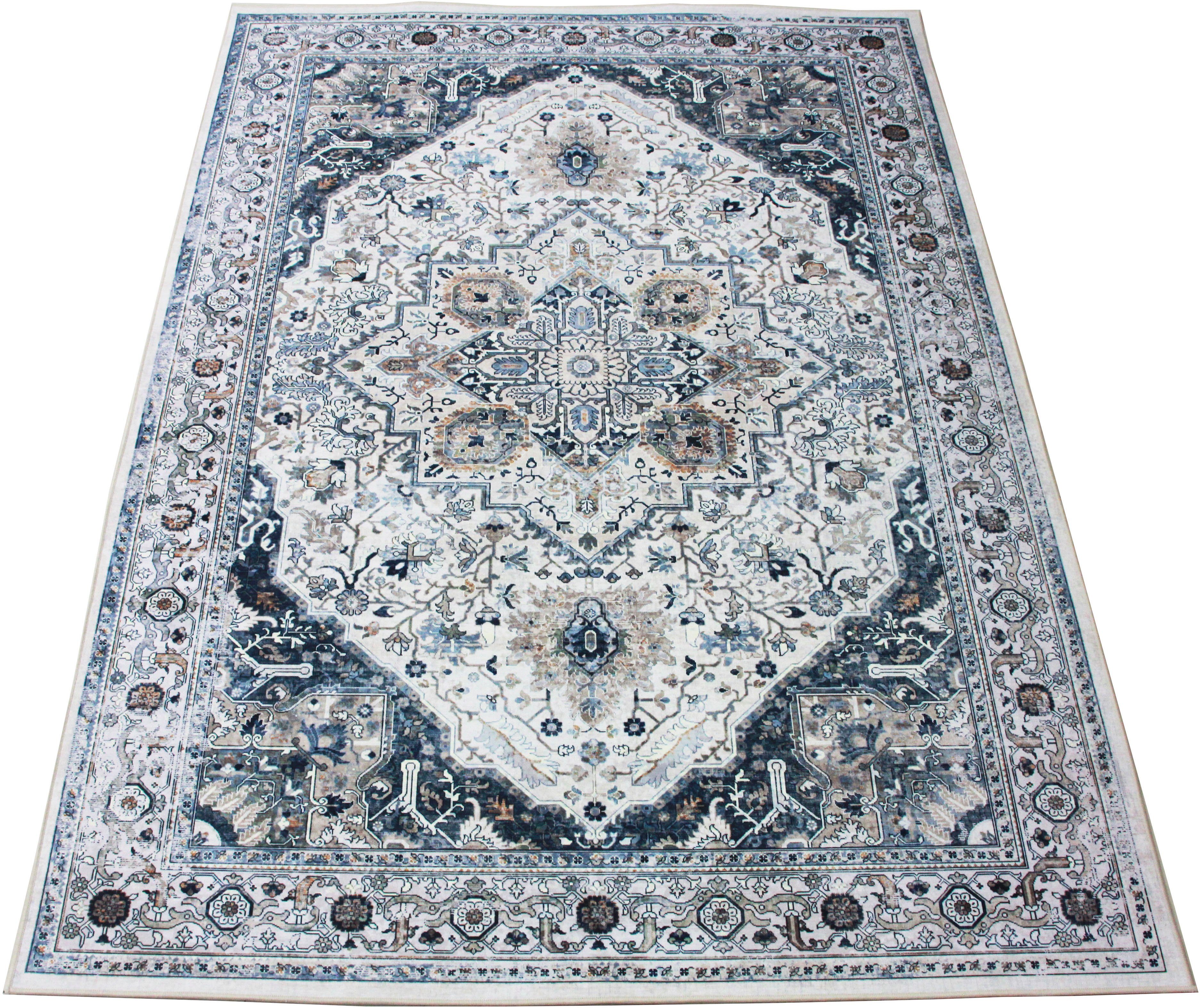 10x23 cm. für Puppenhaus bunt Orientalische Teppich reine Polyester 