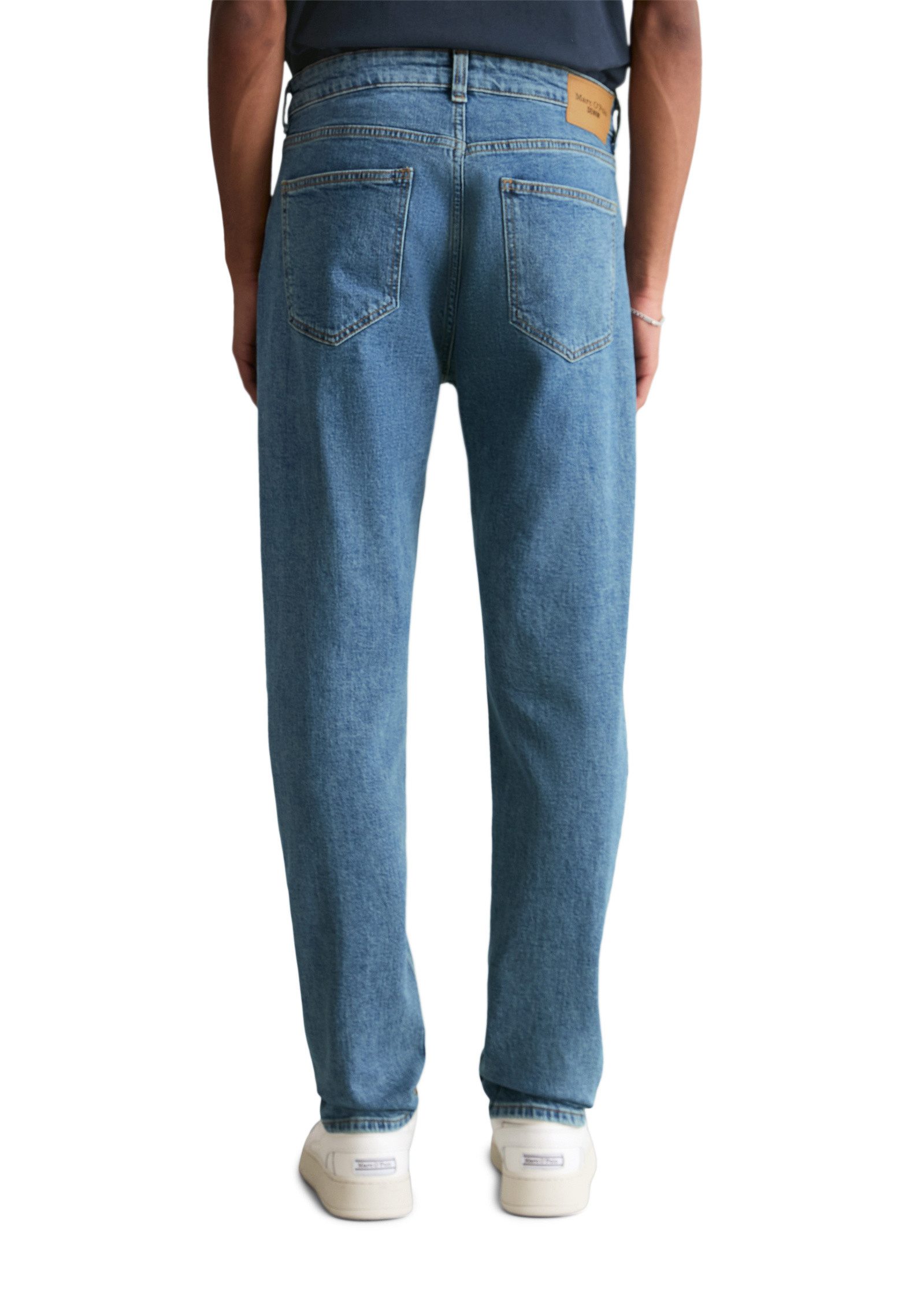Marc O'Polo DENIM Tapered-fit-Jeans aus Bio-Baumwoll-Mix