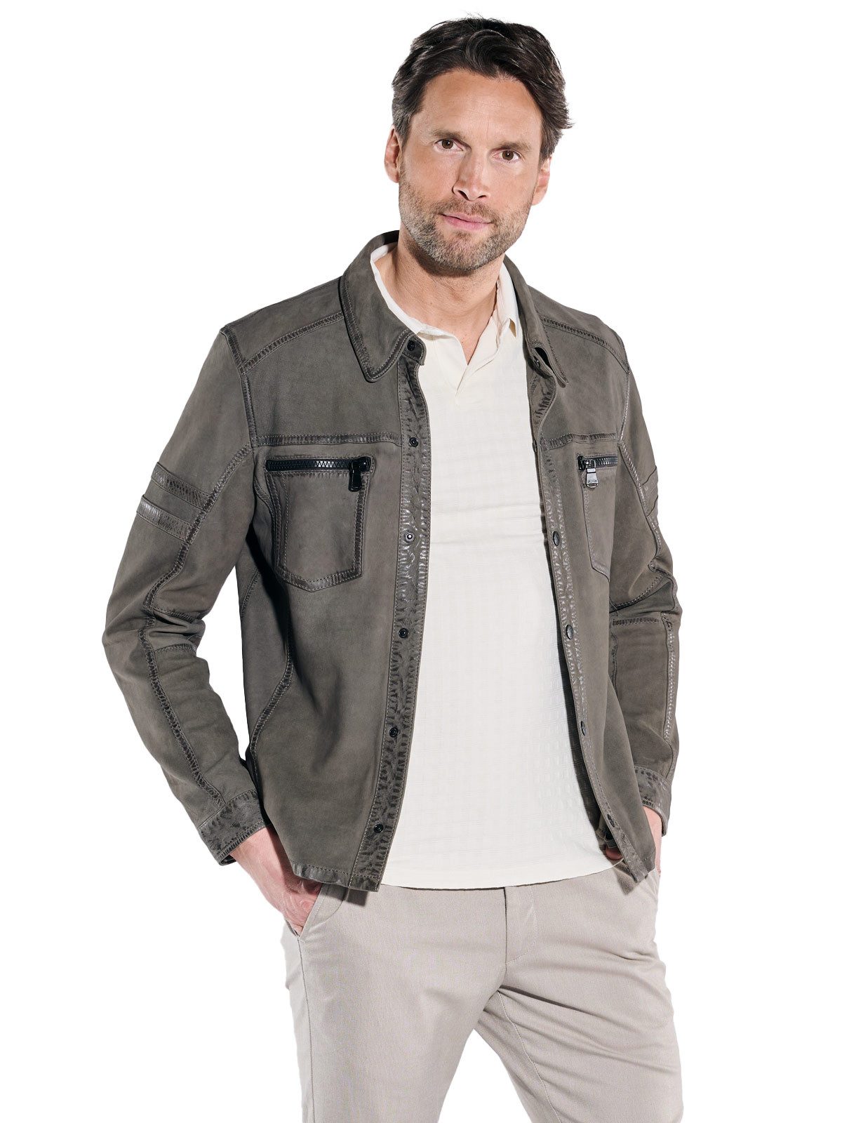Engbers Lederjacke Lederjacke regular