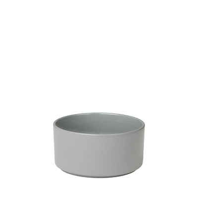 BLOMUS Snackschale Pilar Schale, Mirage Grey, Keramik, H 7 cm,Ø 14 cm, 63722, Keramik, (kein-set)