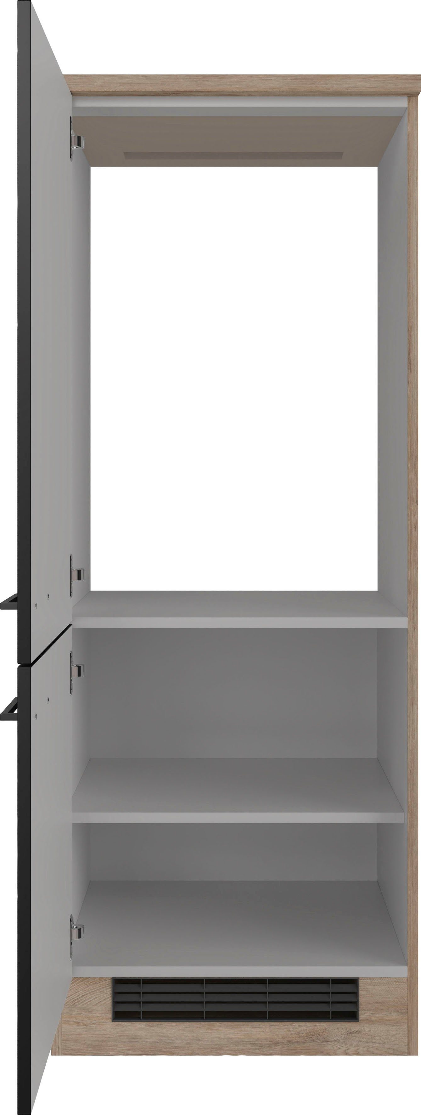Flex-Well Kühlumbauschrank Capri (1-St) (B x H x T) 60 x 161 x 60 cm, in Highboardhöhe
