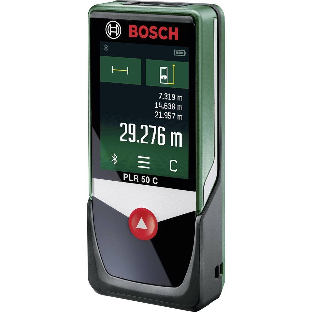 Bosch Home & Garden Entfernungsmesser PLR 50 C, Messbereich: 50m,  Messbereich 0.05 m - 50 m