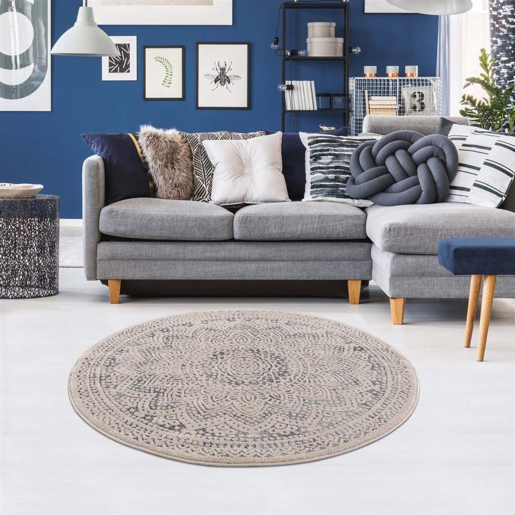 Carpet City Teppich Art 1652, rund, günstig online kaufen