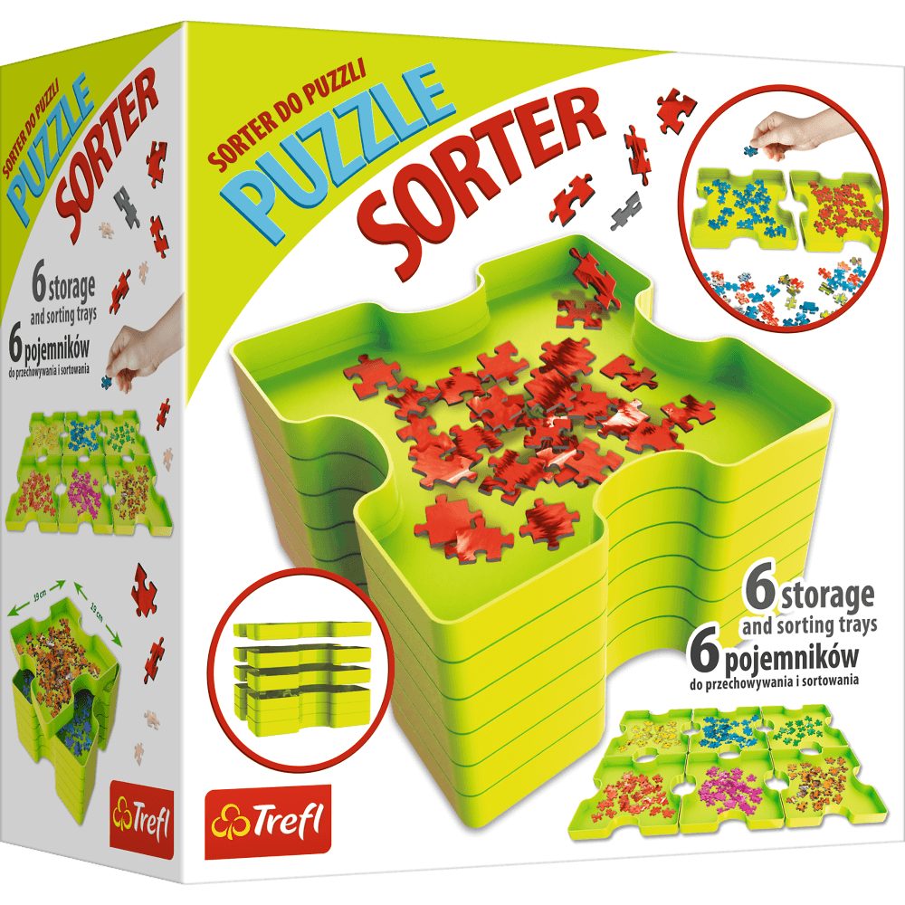 Puzzle Trefl 90816 Puzzle-Sortierer, Puzzle-Zubehör, Puzzleteile