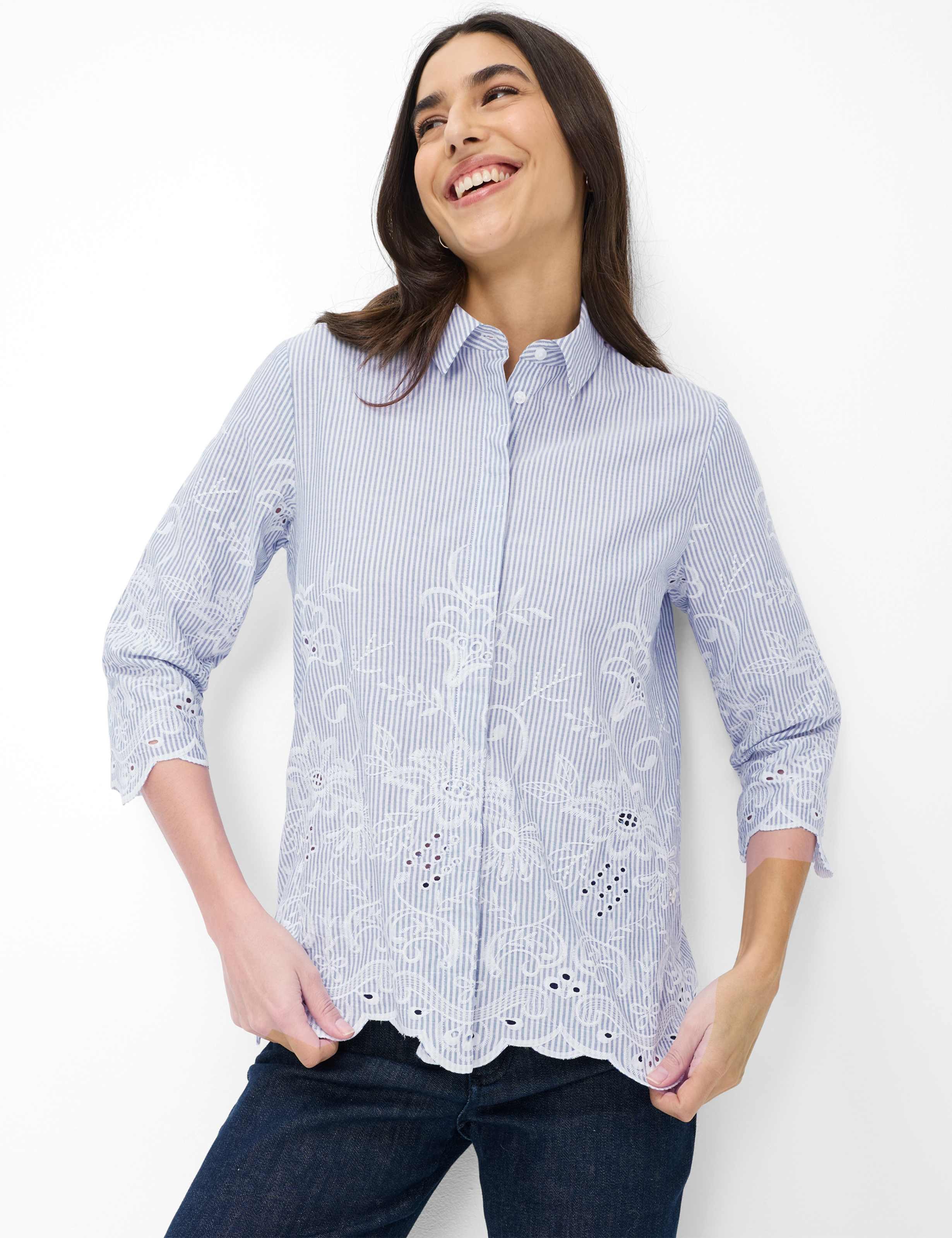 Brax Kurzarmbluse Style VICKI günstig online kaufen