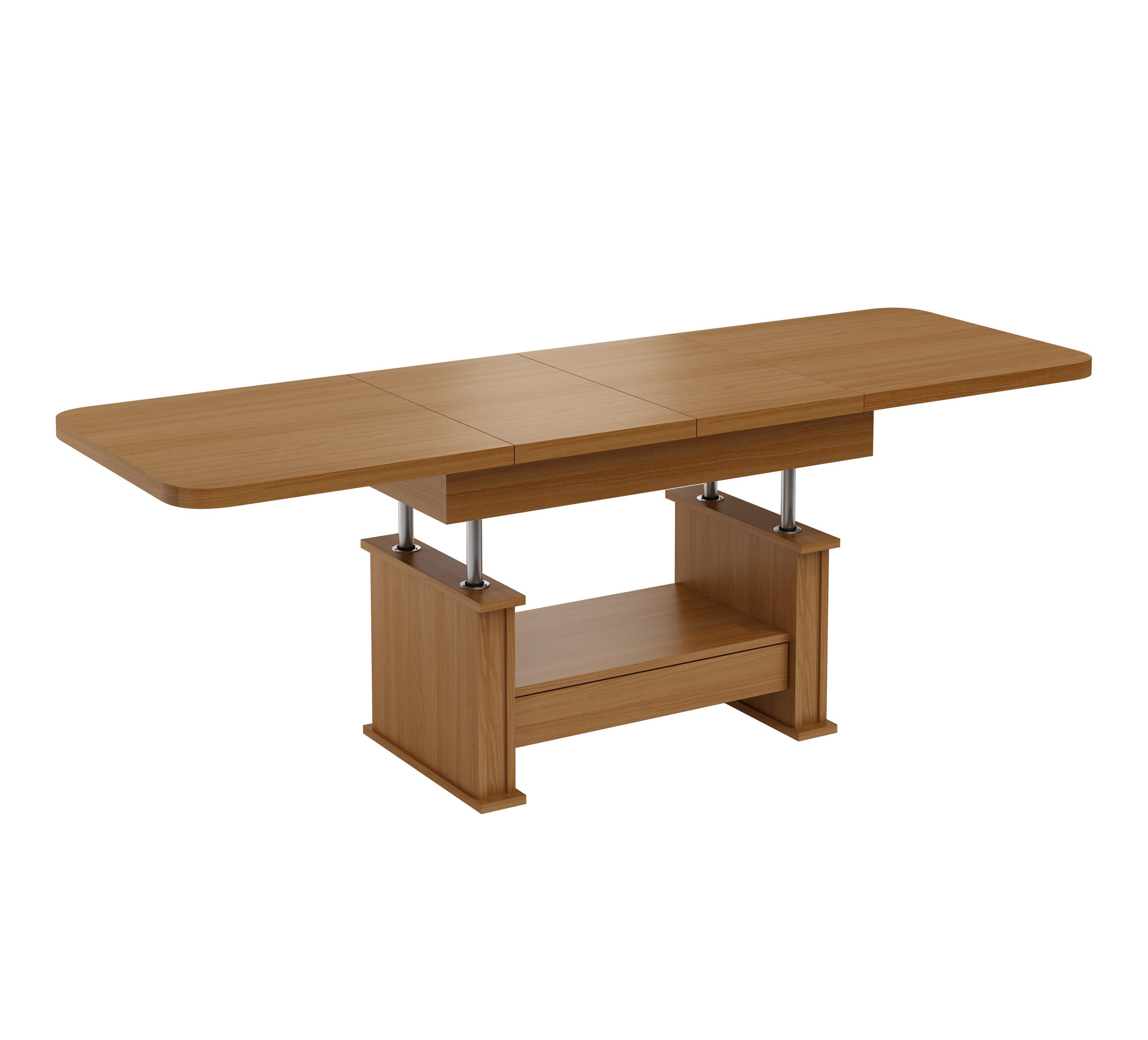 designimpex Couchtisch Design DA-555 Schublade höhenverstellbar günstig online kaufen