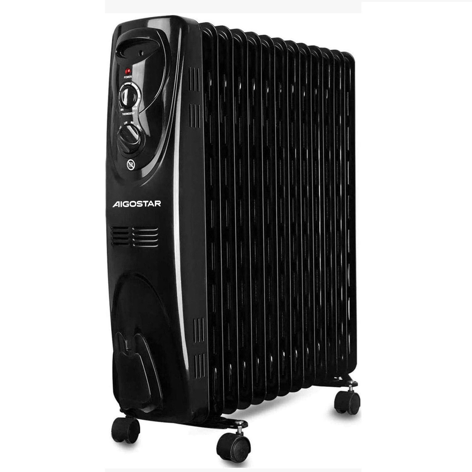 Aigostar Ölradiator 2300W Ölradiator energiesparend Heizkörper mit 11 Rippe günstig online kaufen
