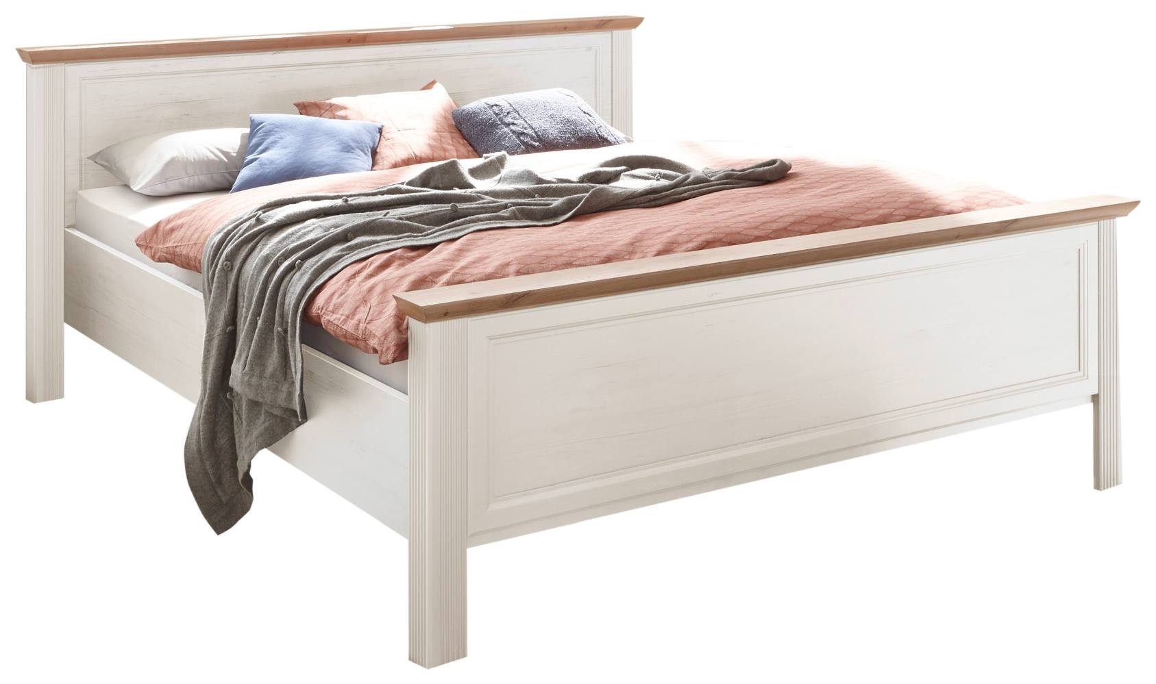 Schlafkontor Holzbett Einzelbett Jasmin 140 x 200