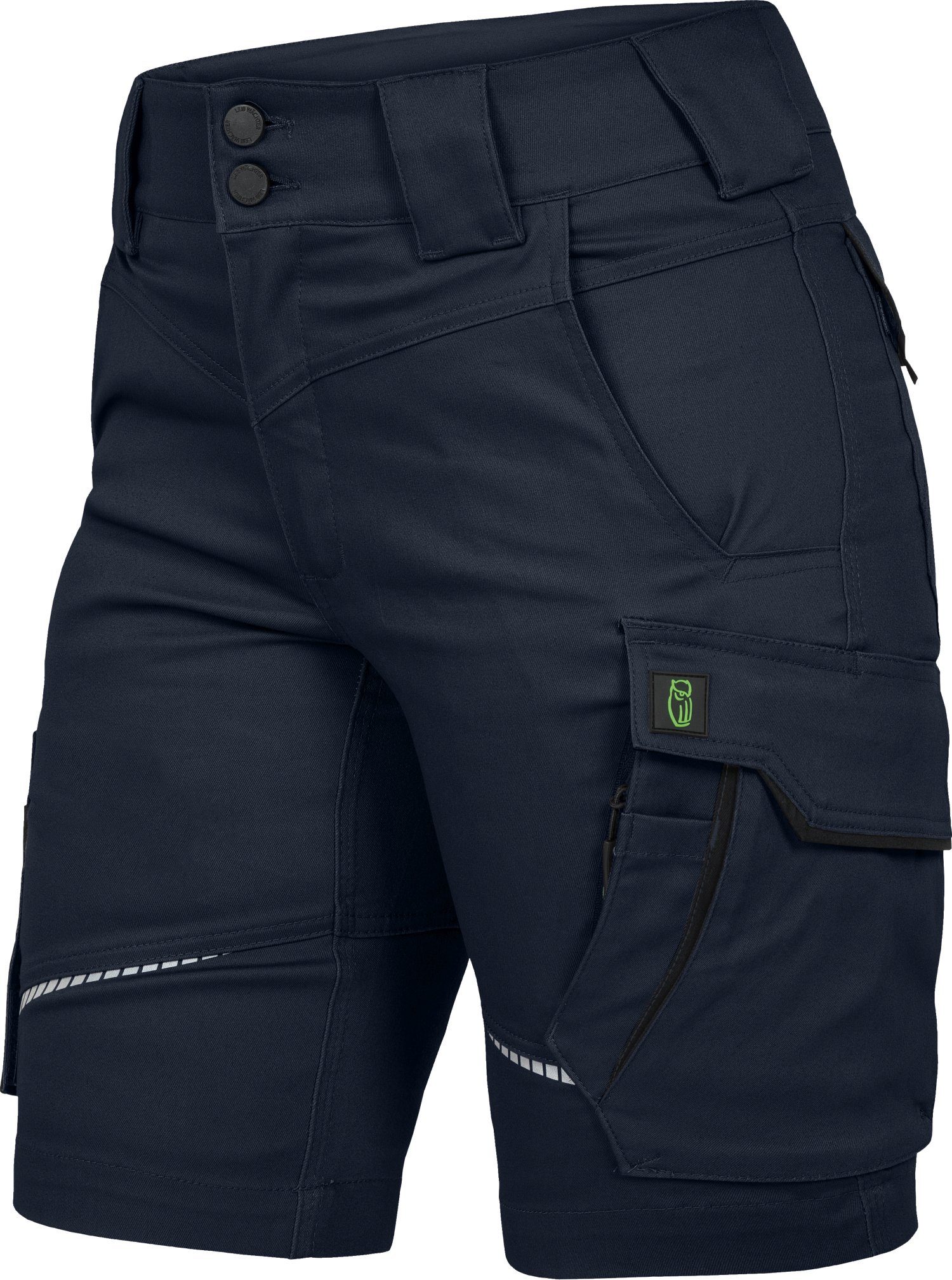 Leibwächter Arbeitsshorts Damen Flex-Line Arbeitsshorts marine/schwarz