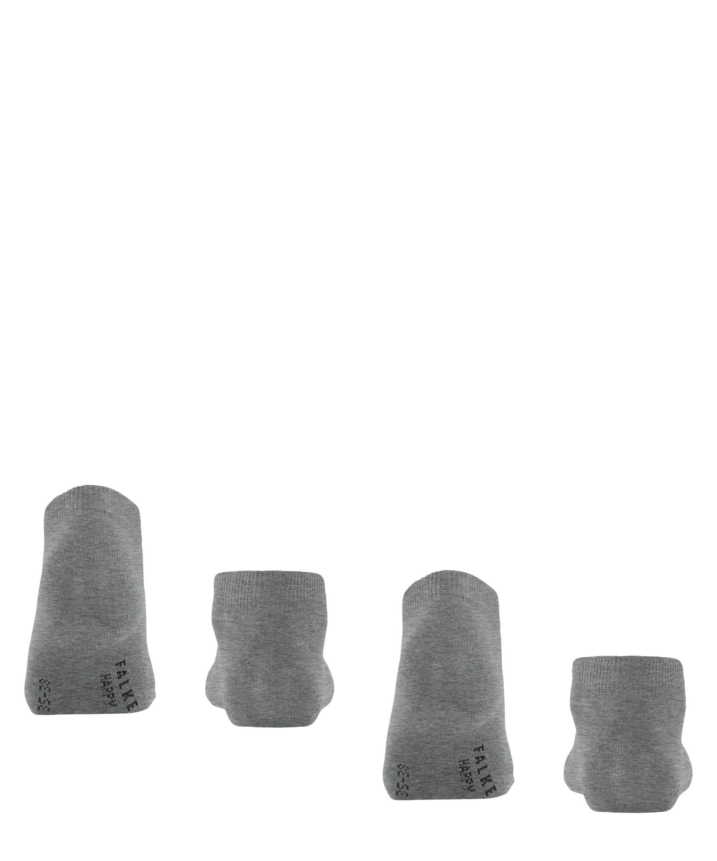FALKE Sneakersocken Happy 2-Pack Sneakersocken (2-Paar) Set aus 2 Paar Baumwollsneakern