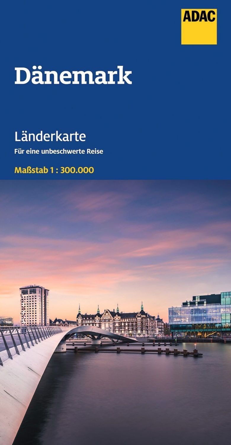 ADAC Länderkarte Dänemark 1:300.000 / diverse