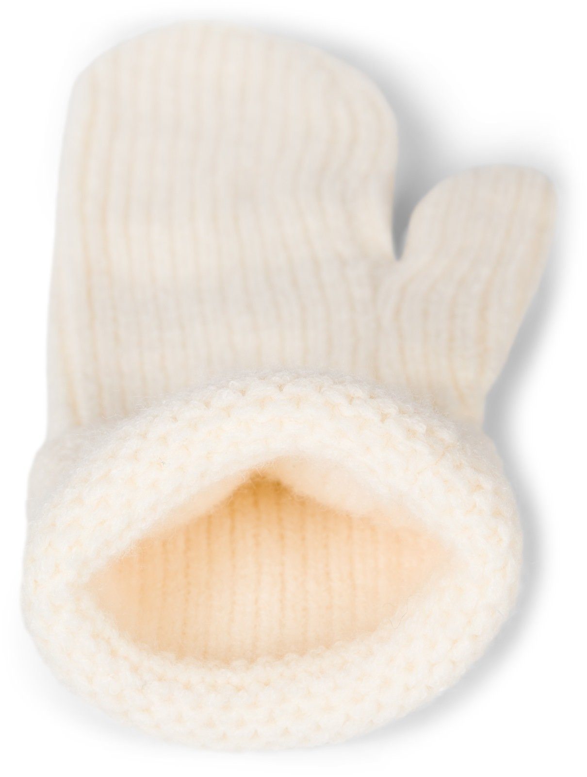styleBREAKER Fäustlinge Strick Fäustlinge mit gemustertem Bund (1-St) günstig online kaufen