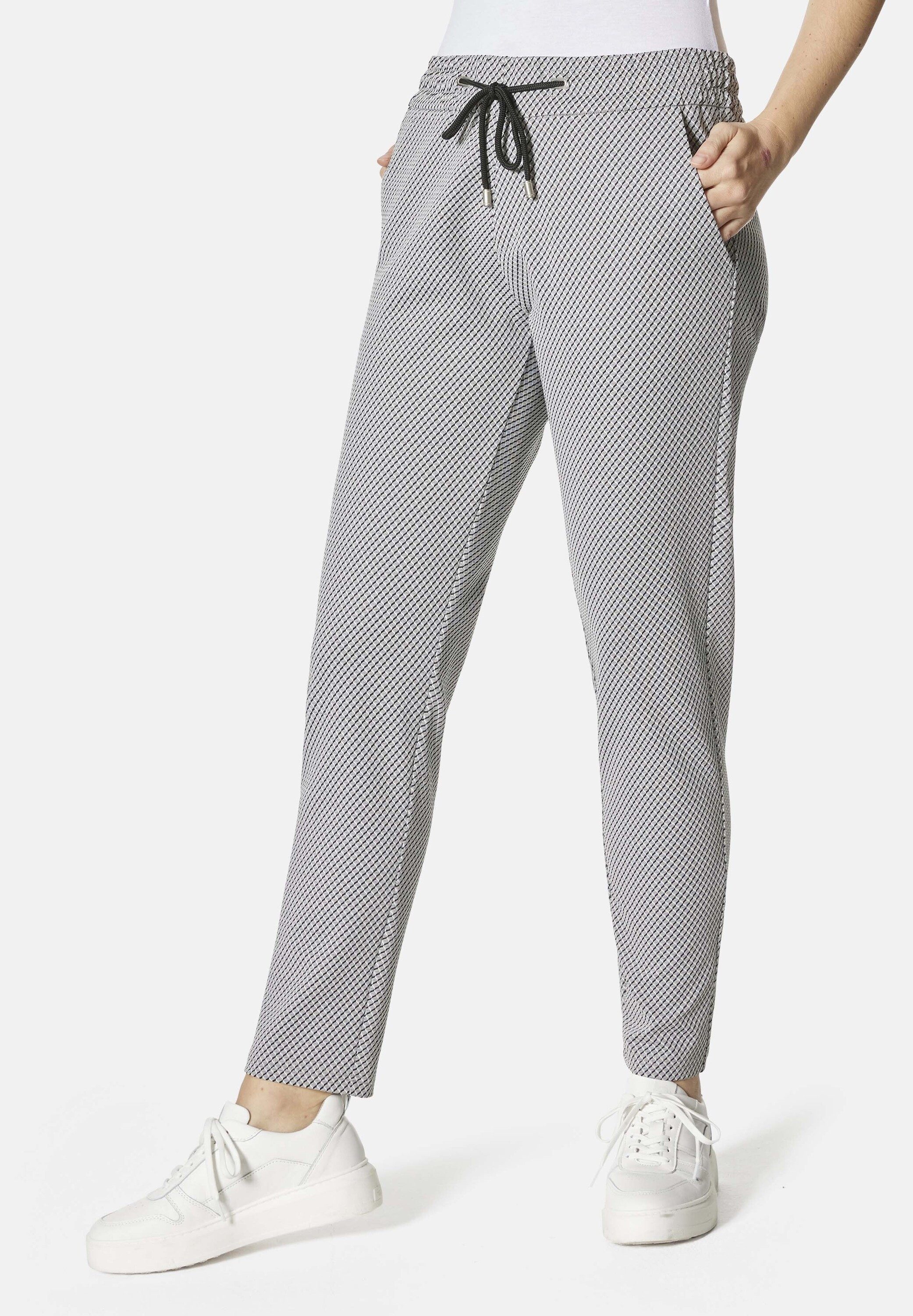STOOKER WOMEN Jogg Pants Berlin Print Easy Fit Tapered Fit Casual Stretch Mit Gummibund für Damen