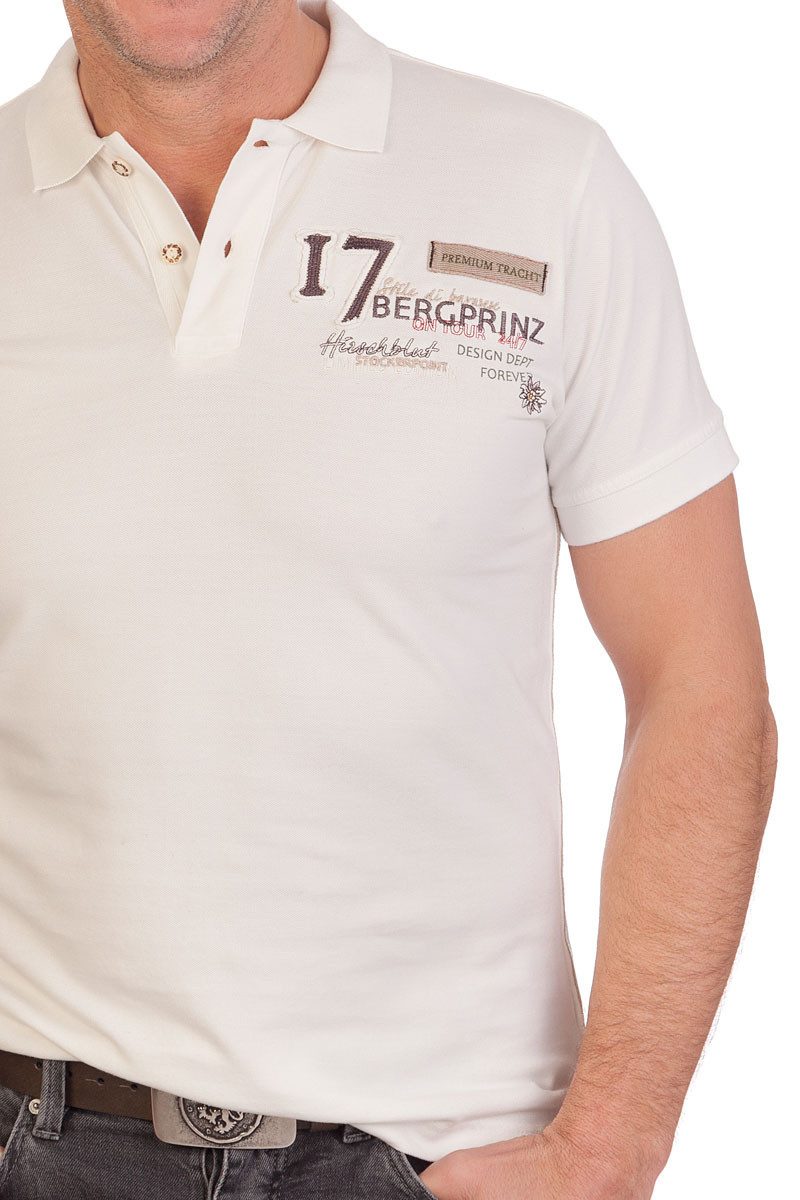 Stockerpoint Trachtenshirt Trachtenshirt Herren - SAMU - ecru