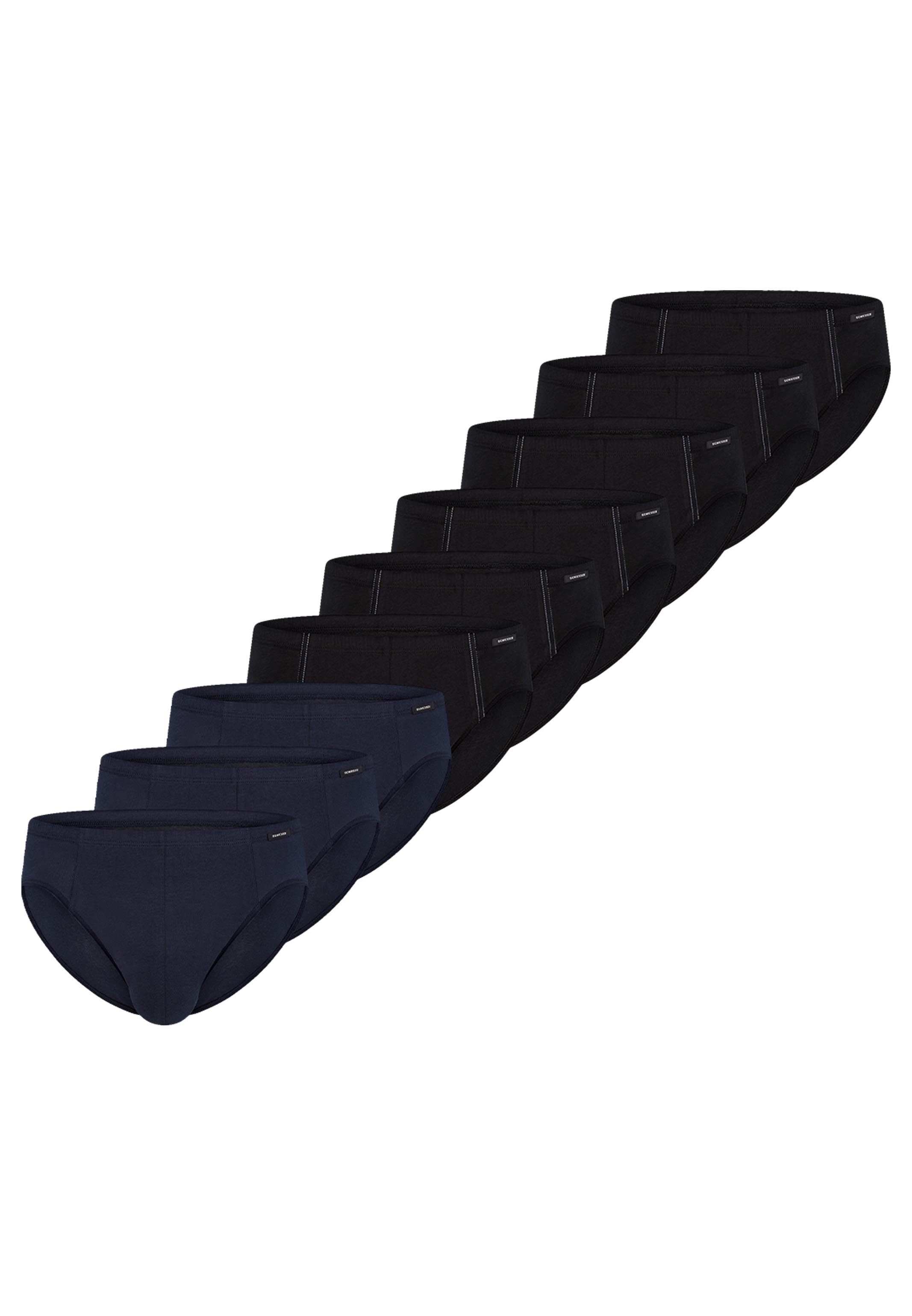 Schwarz / blau